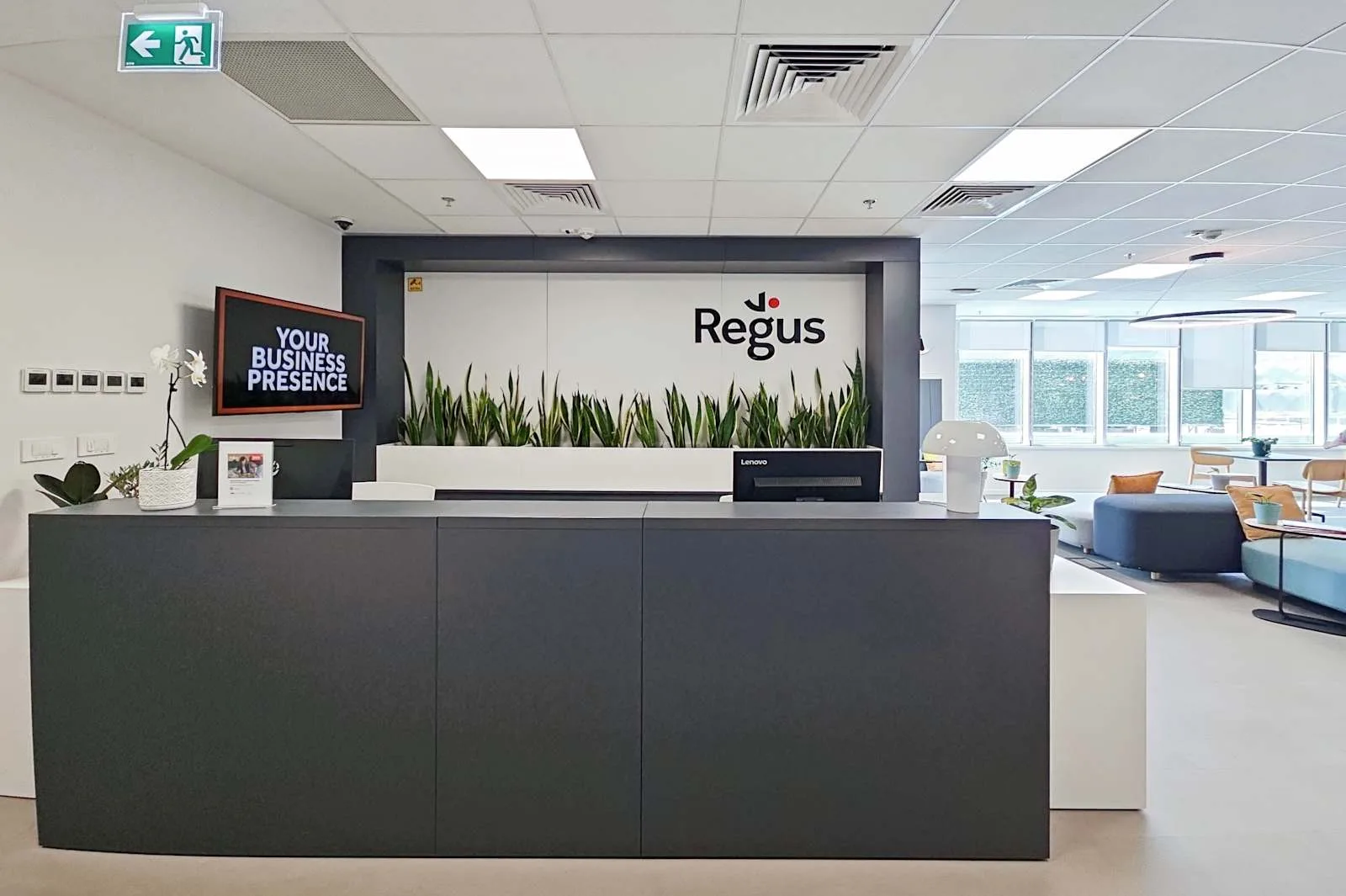 Regus Bucharest, City Gate, Reception, Bucharest