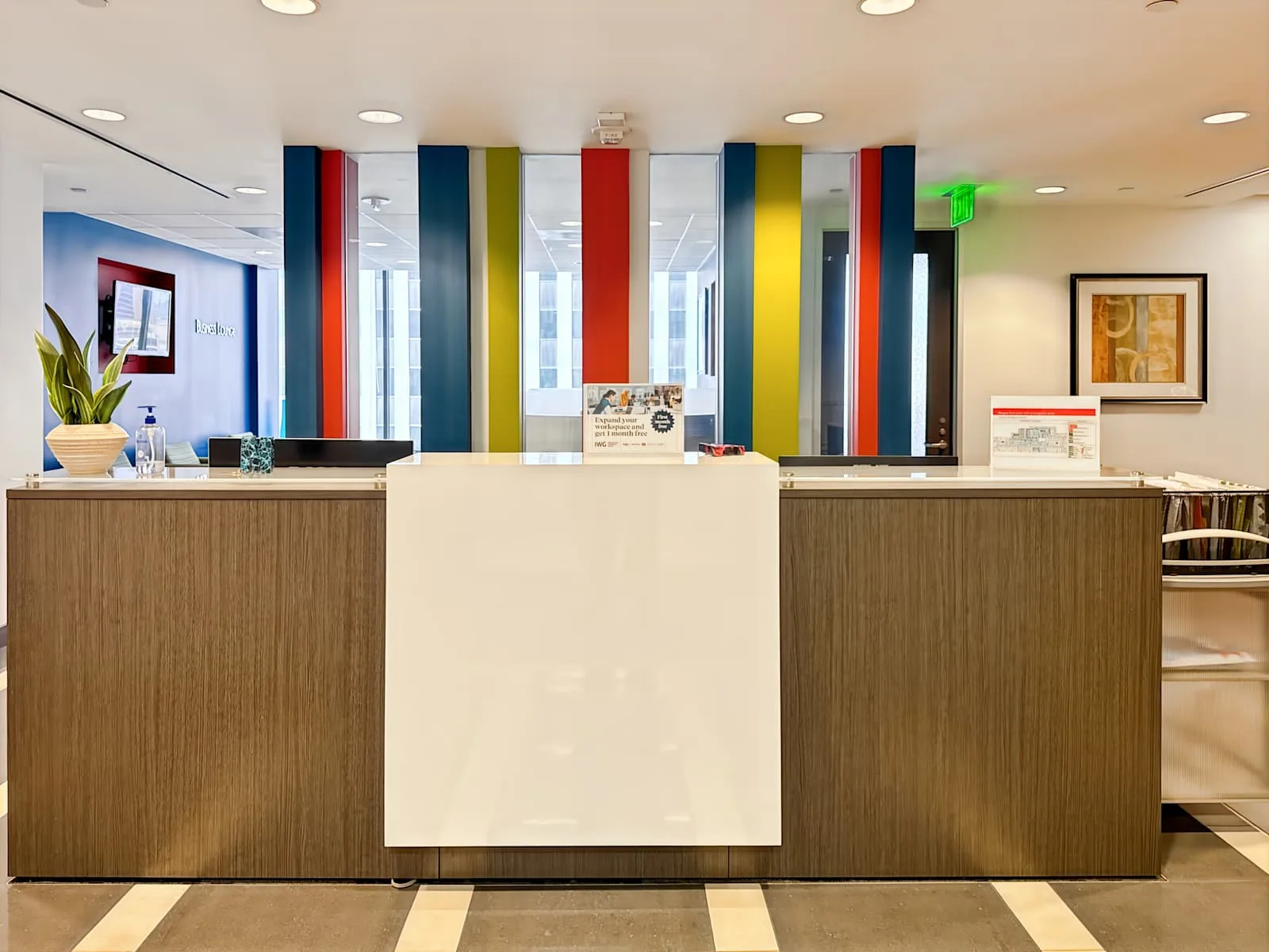 Regus CA, Los Angeles - Oppenheimer Tower, Reception, Los Angeles, CA