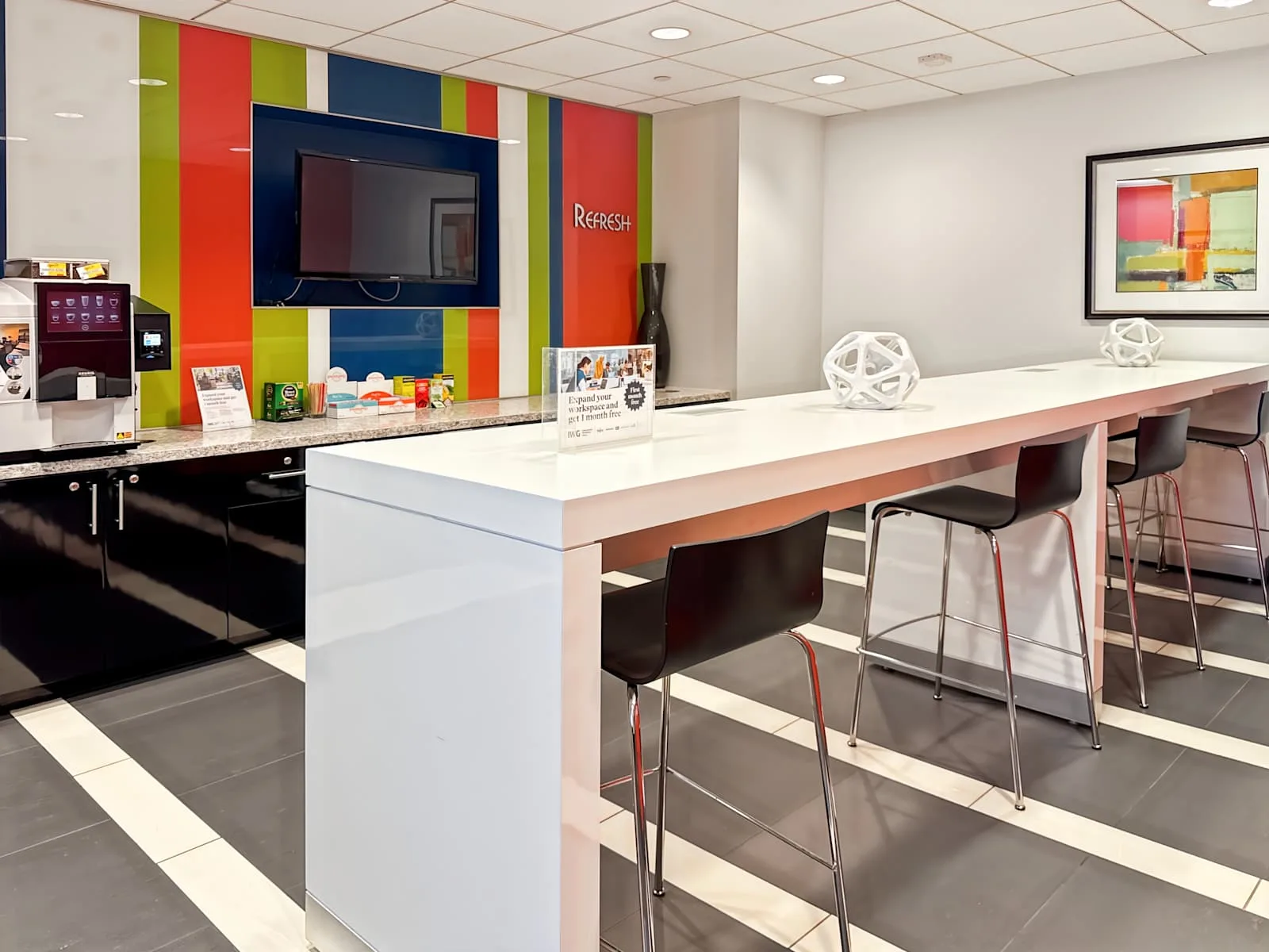 Regus CA, Los Angeles - Oppenheimer Tower, Cafeteria, Los Angeles, CA