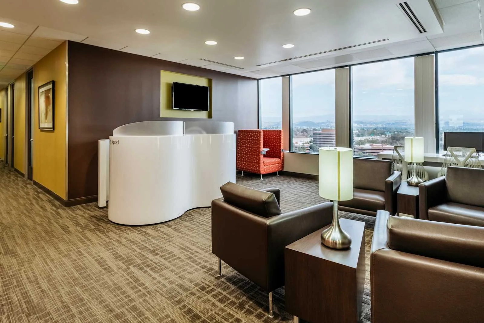Regus CA, Orange - Orange Executive Tower, Reception, Orange, CA