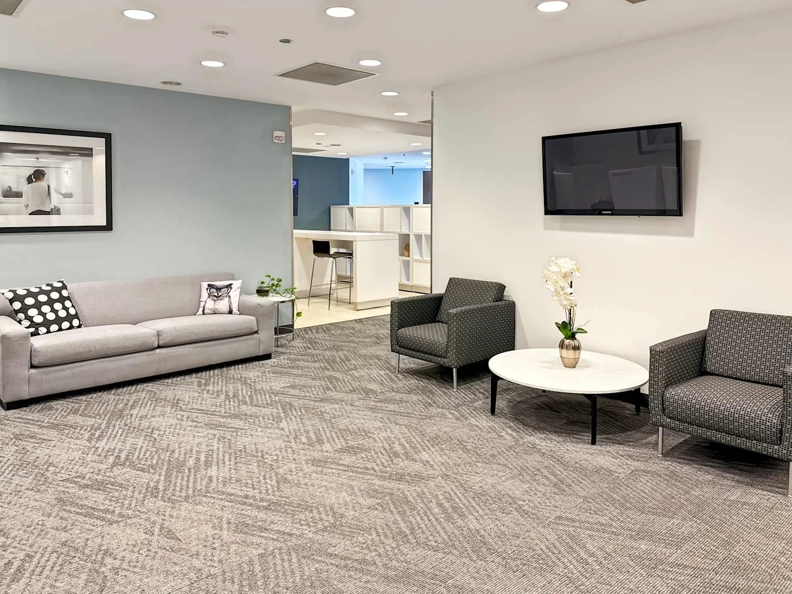 Regus CA, Redwood City - Twin Dolphin Drive, Lounge, Redwood City, CA