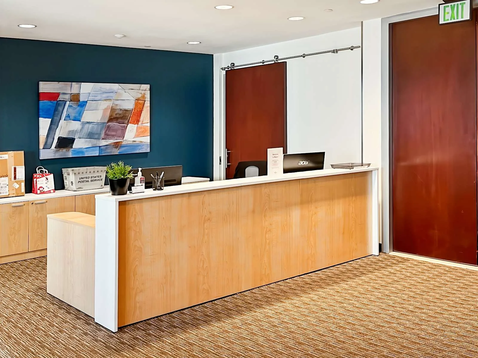 Regus CA, San Diego - 501 W. Broadway, Reception, San Diego, CA