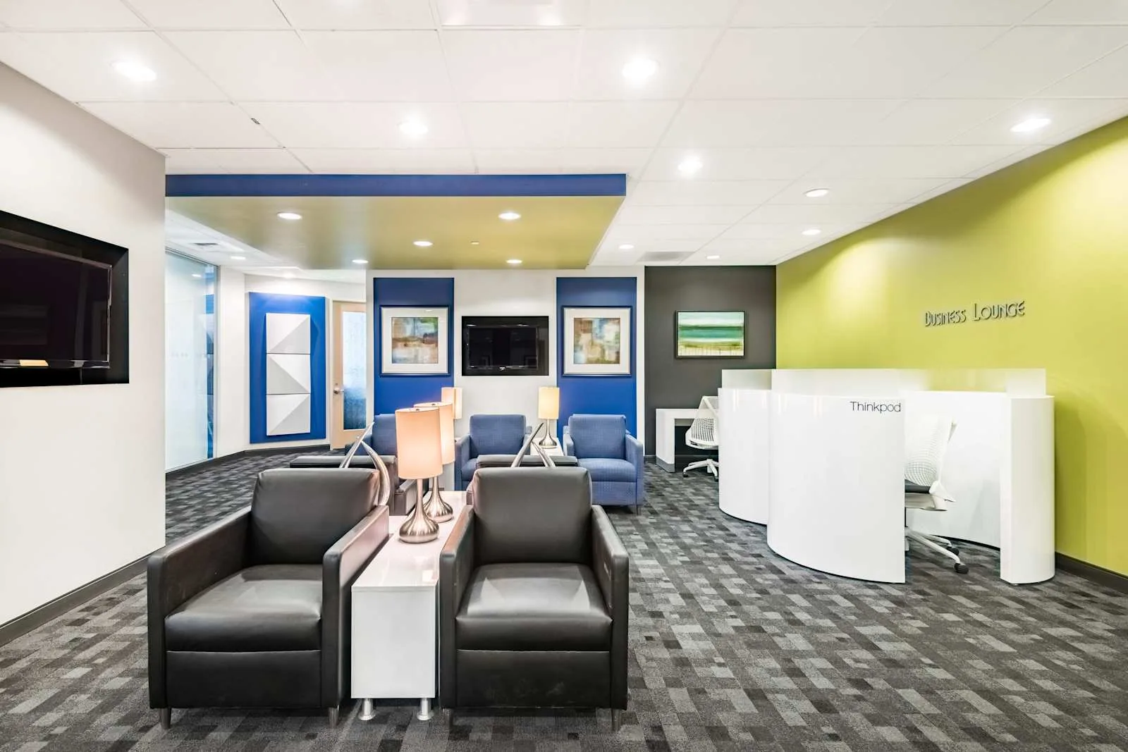 Regus CA, San Diego - Cush Plaza, Lounge, La Jolla, CA
