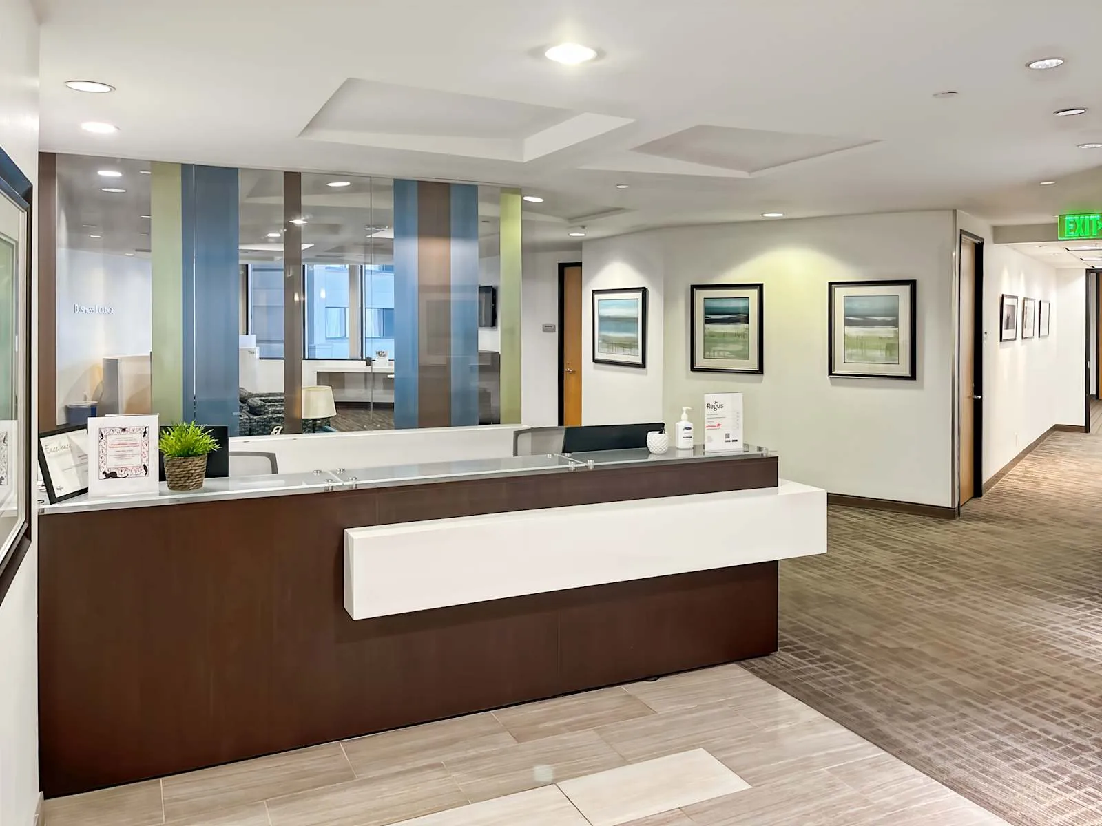 Regus CA, San Diego - Emerald Plaza, Reception, San Diego, CA