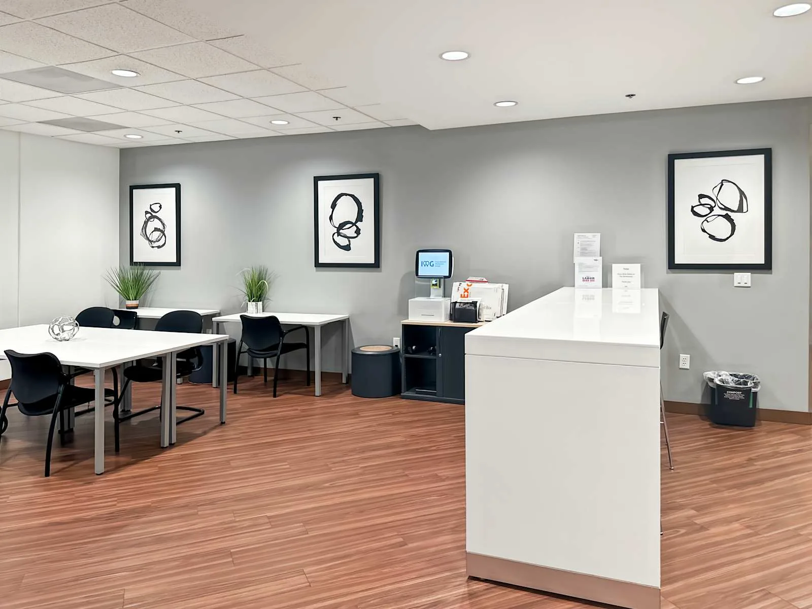 Regus CA, Santa Clara - Techmart Center, Reception, Santa Clara, CA