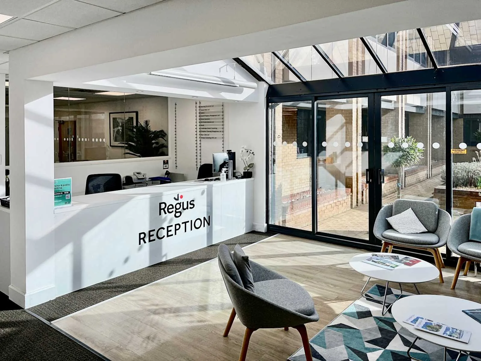 Regus CAMBRIDGE, Vision Park, Reception, Cambridge