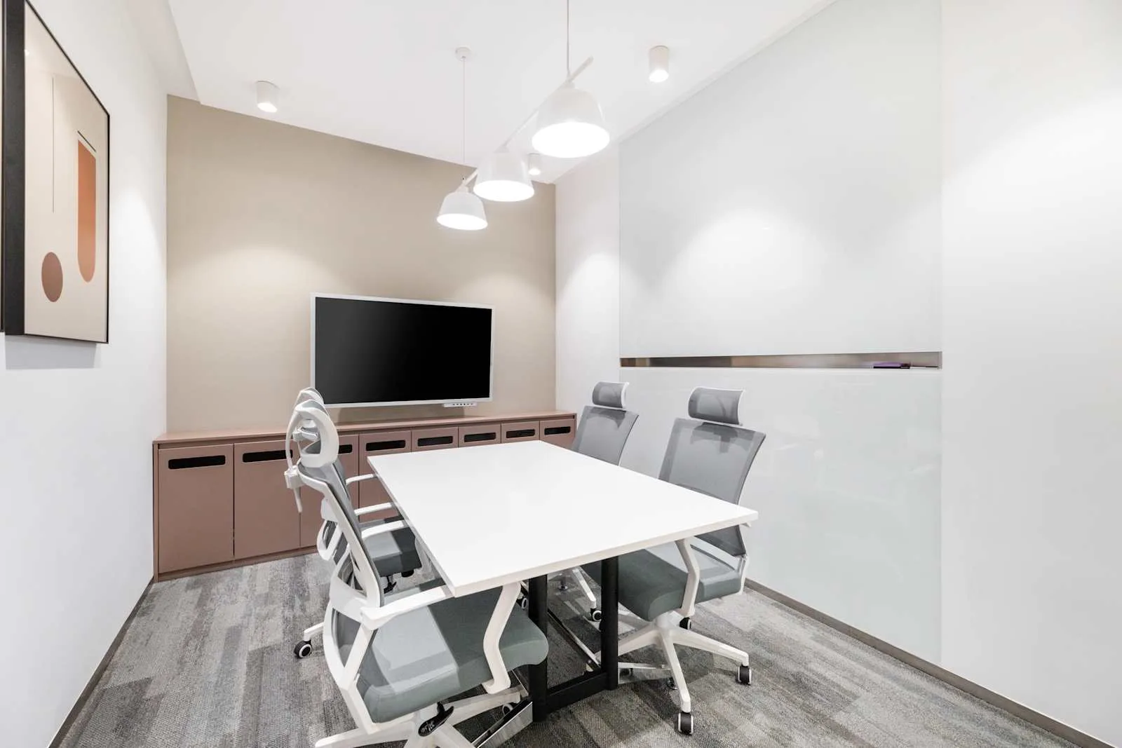 Regus Changchun, Hairong Plaza、4人会议室、长春市