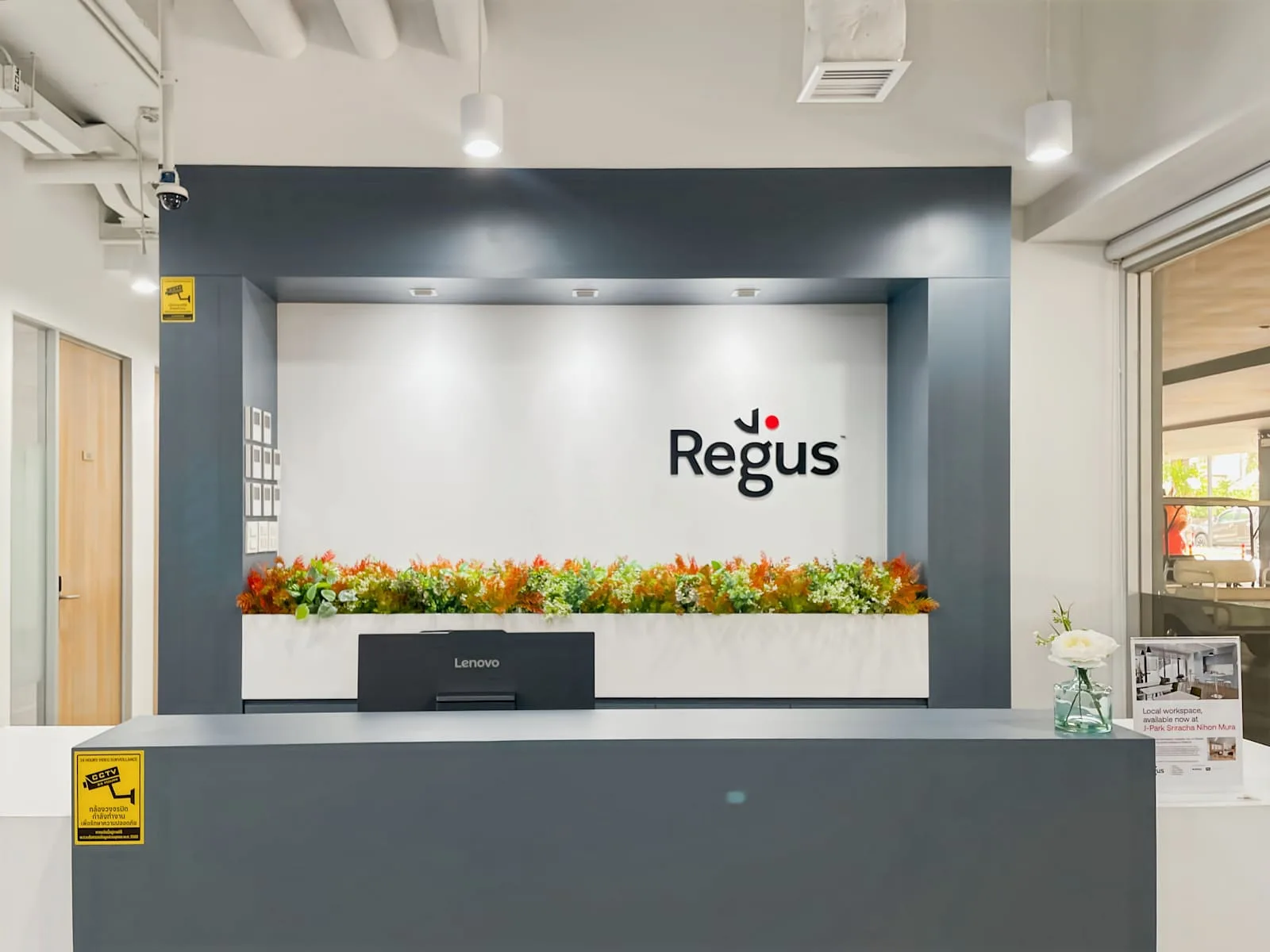 Regus Chonburi, J-Park Nihon Mura, Reception, Chonburi