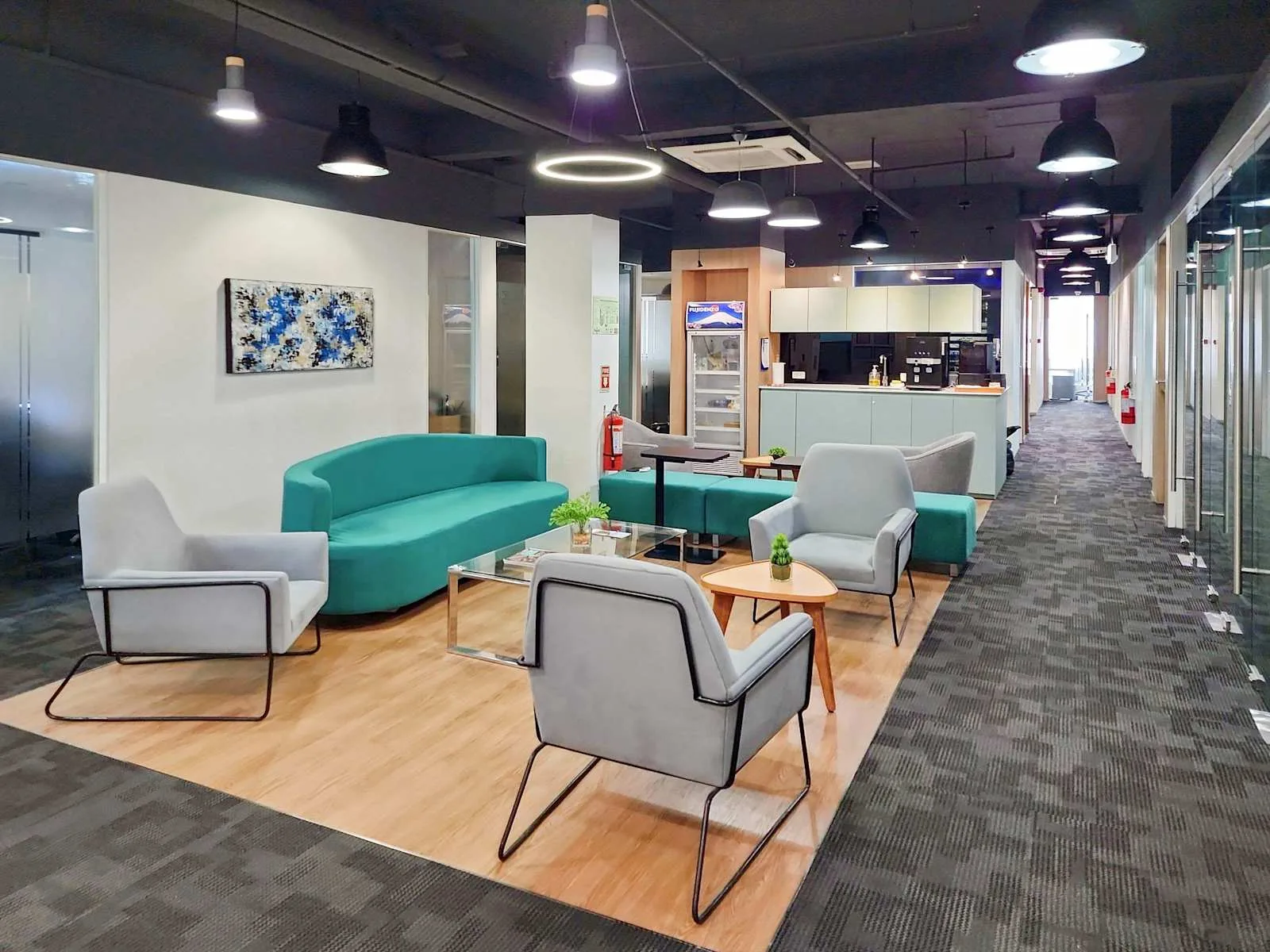 Regus CLARK, Clark Center 07, Lounge, Pampanga