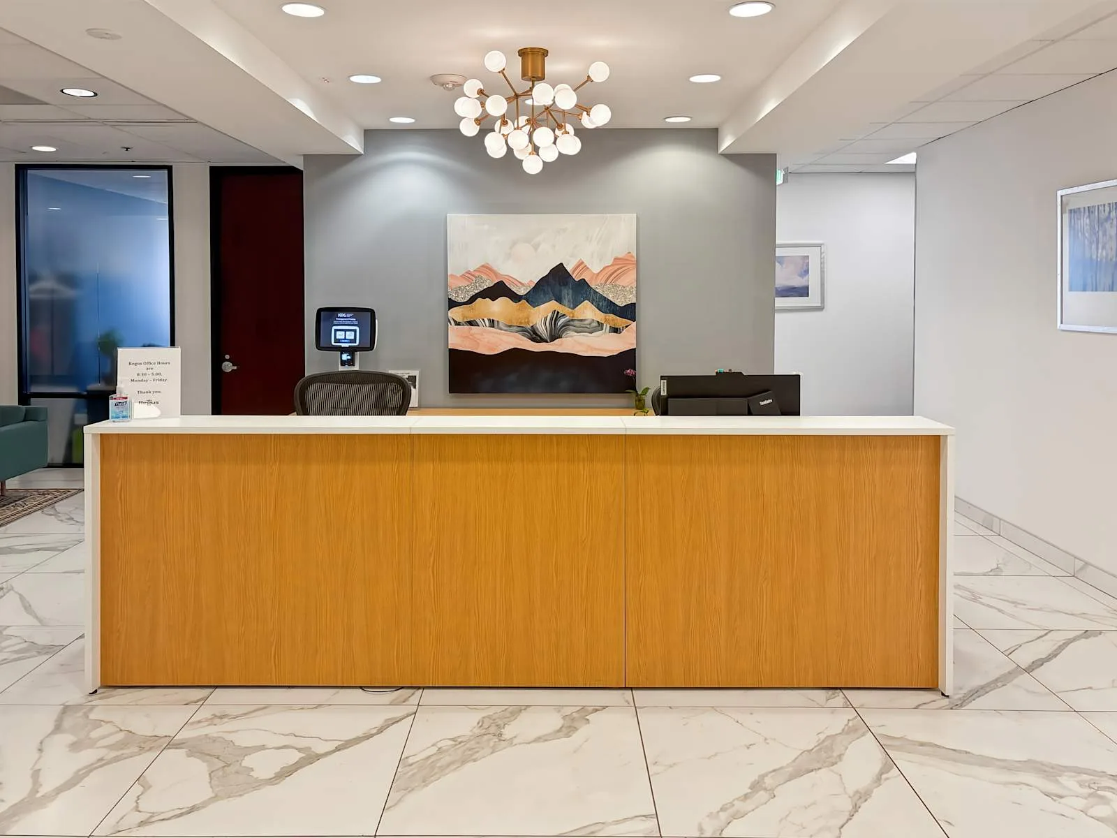 Regus CO, Denver - Cherry Creek, Reception, Denver, CO