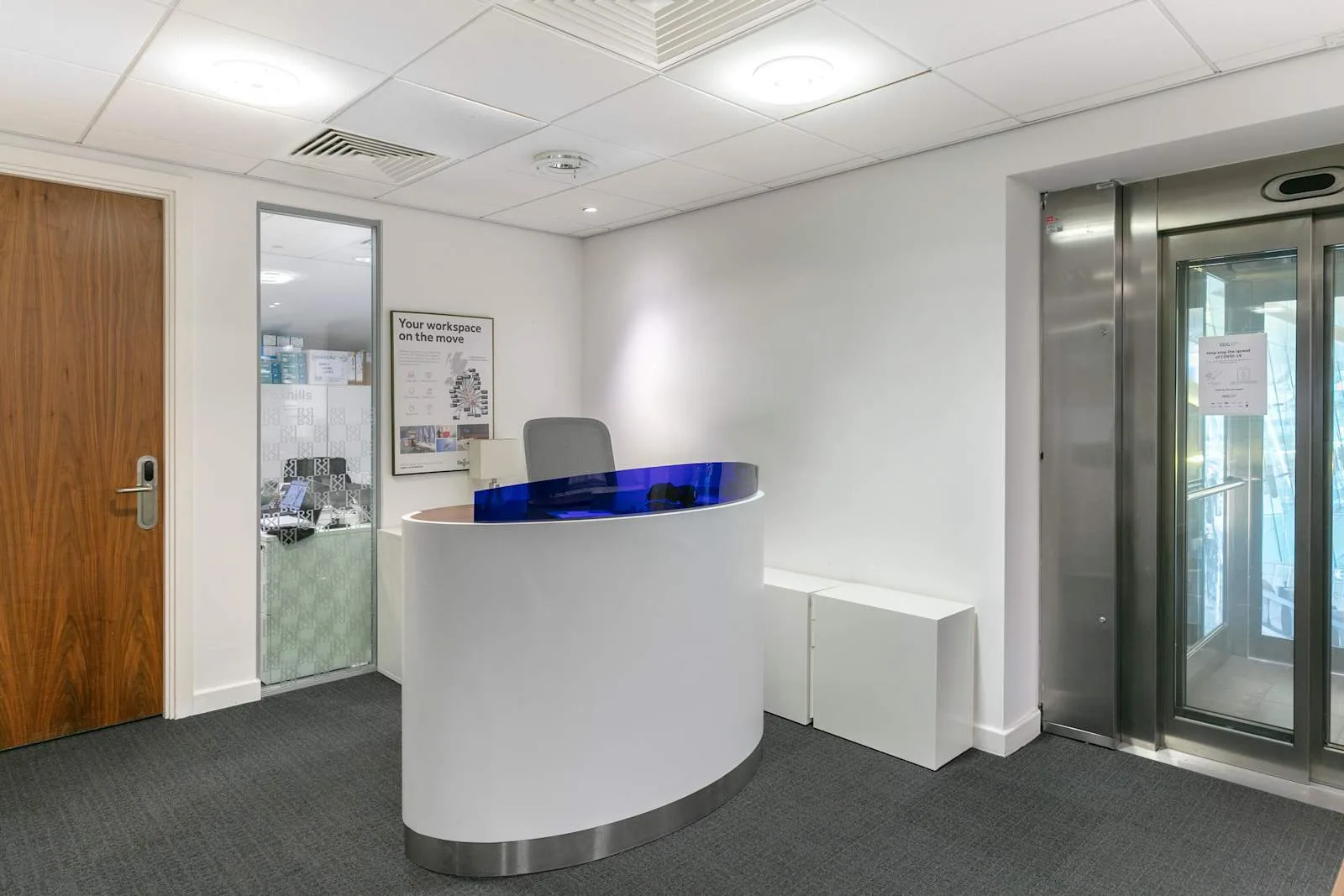 Regus COBHAM, Cobham Services, Regus Express, Réception, Cobham