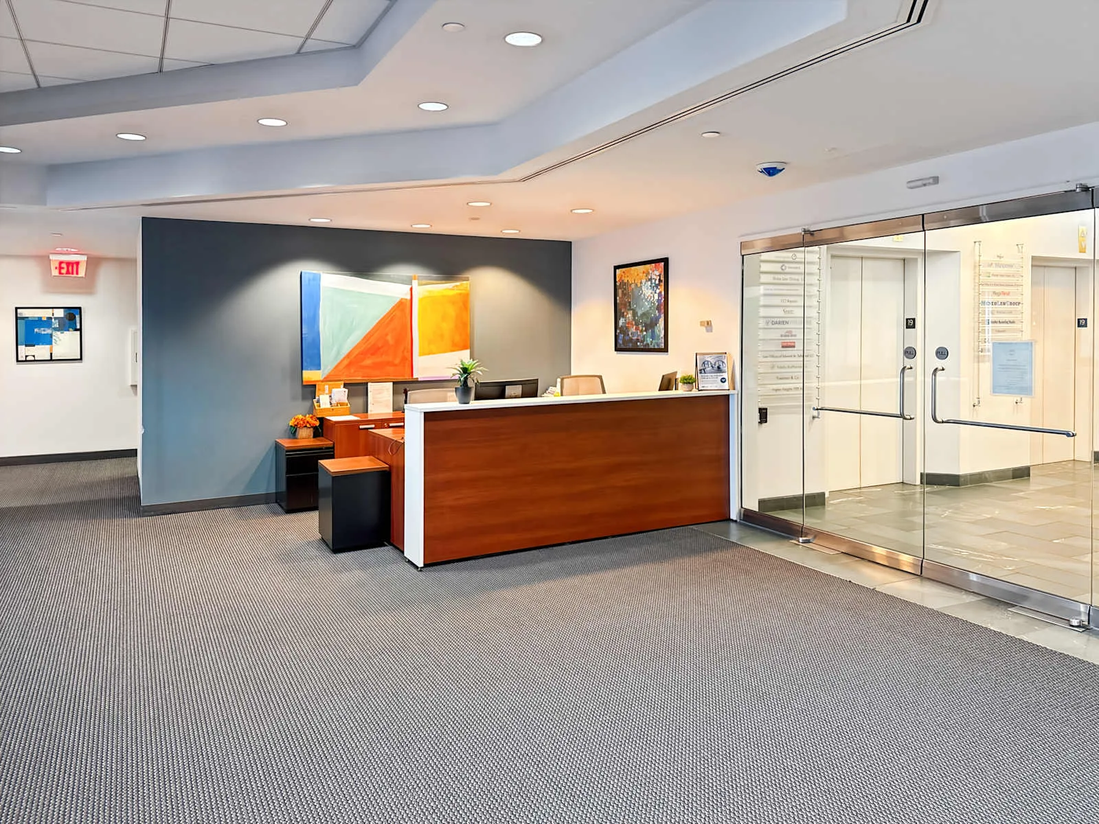 Regus CT, New Haven - Connecticut Financial, Reception, New Haven, CT