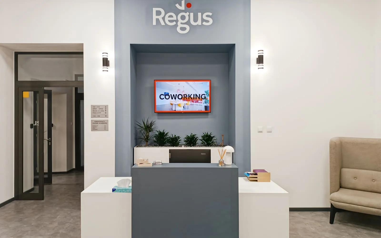 Regus Debrecen, Lion Office, Reception, Debrecen
