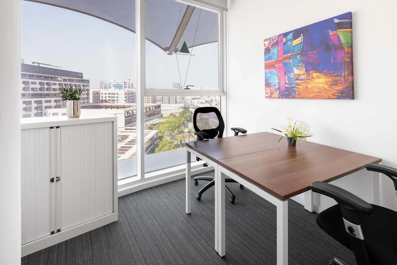 Regus DOHA, Al Ghanem Building, Private office, 2 desks, Doha
