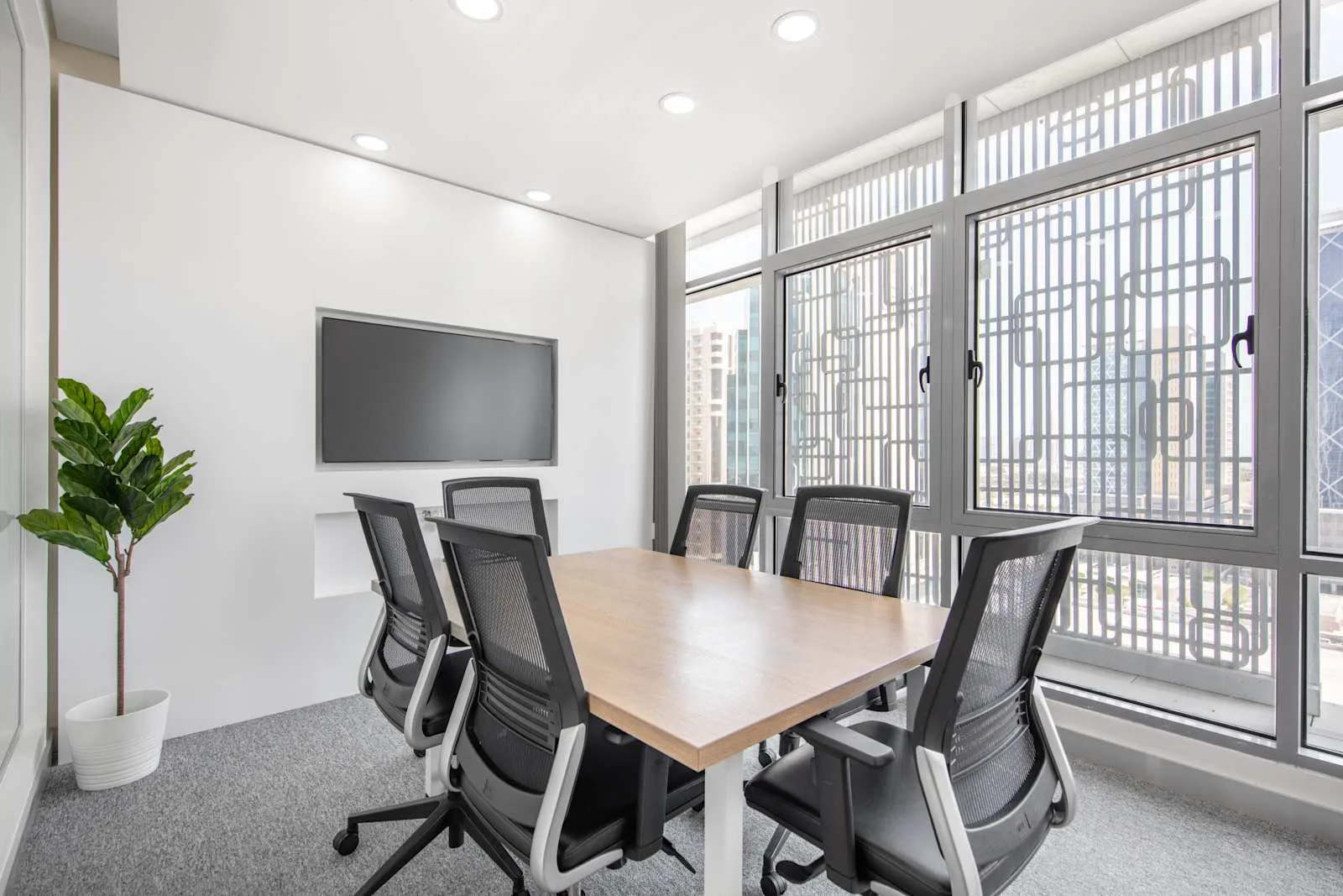 Regus DOHA, Lusail Twin Towers، قاعة اجتماعات لـ 6 أشخاص، لوسيل