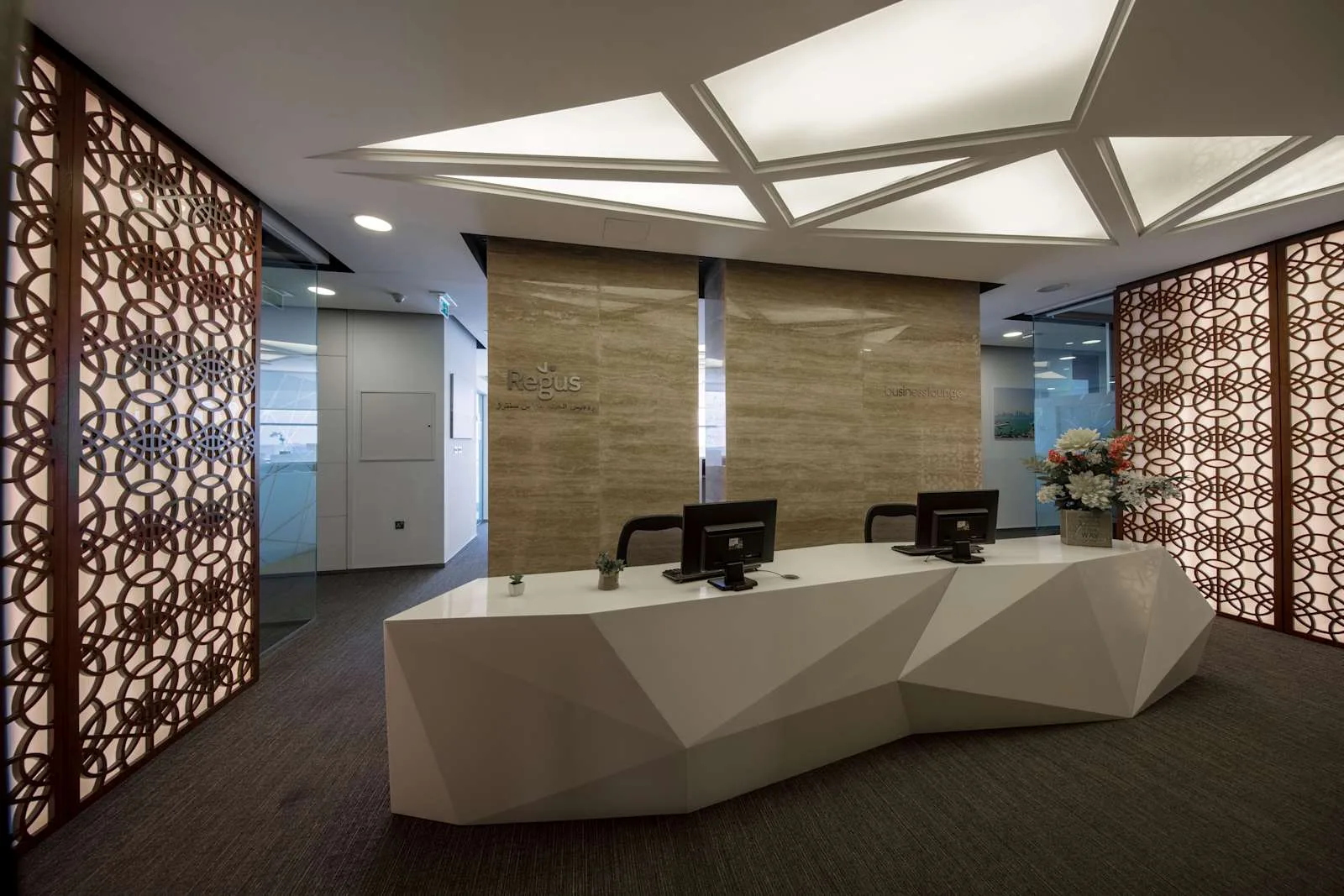 Regus DOHA, Shoumouk Towers, Reception, Doha