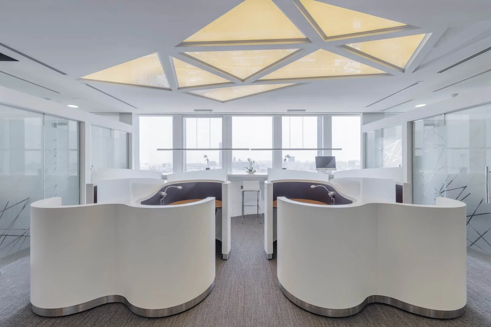 Regus DOHA, Shoumouk Towers, Open-plan office, Doha