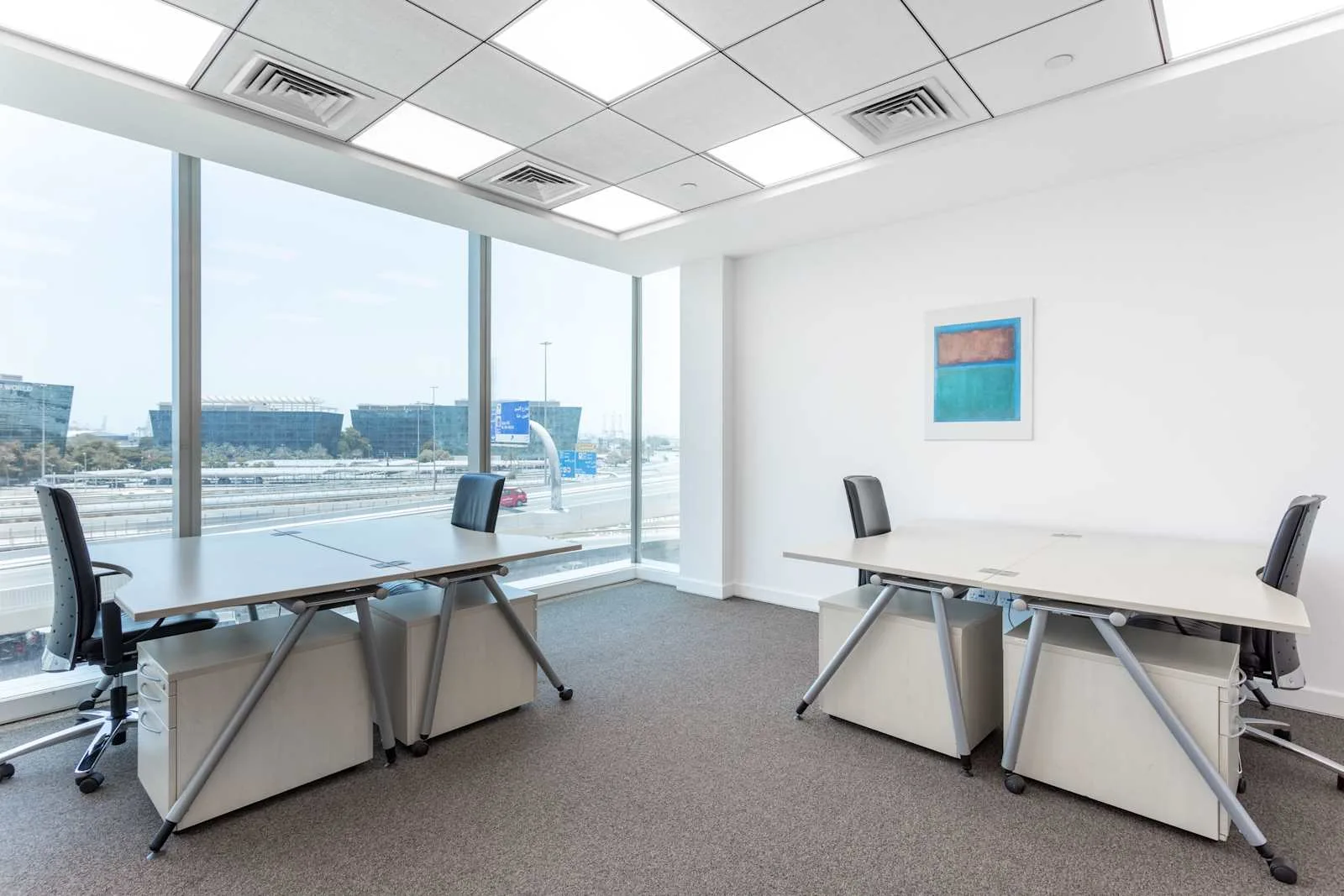 Regus DUBAI, BCW - JAFZA View 18 & 19, Private office, 4 desks, Media City, Dubai,