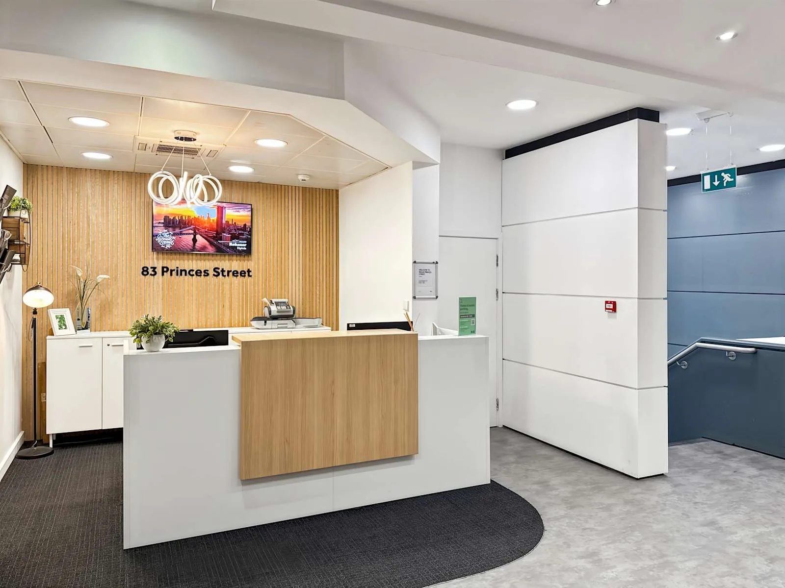 Regus EDINBURGH, Princes Street, Reception, Edinburgh