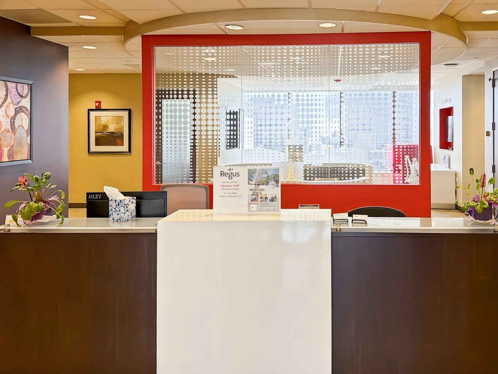 Regus IL, Evanston - Orrington Plaza, Reception, Evanston, IL