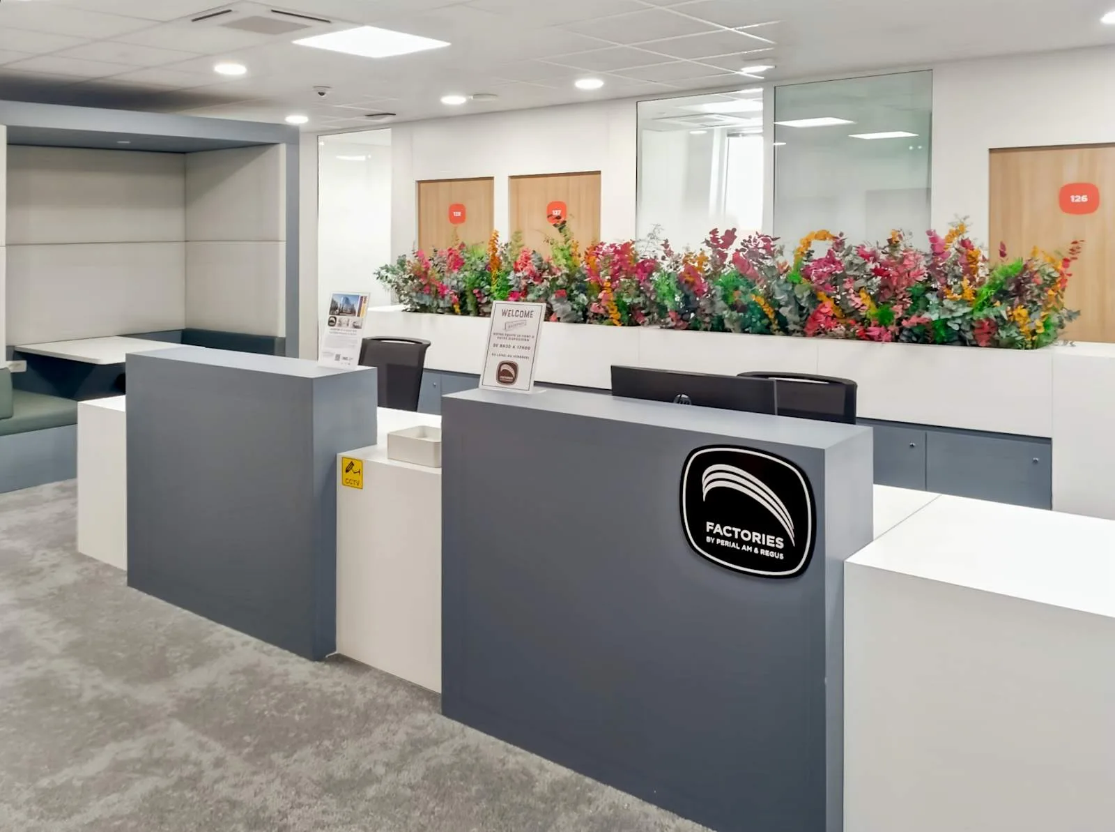 Regus Factories Malakoff, Empfang, Malakoff