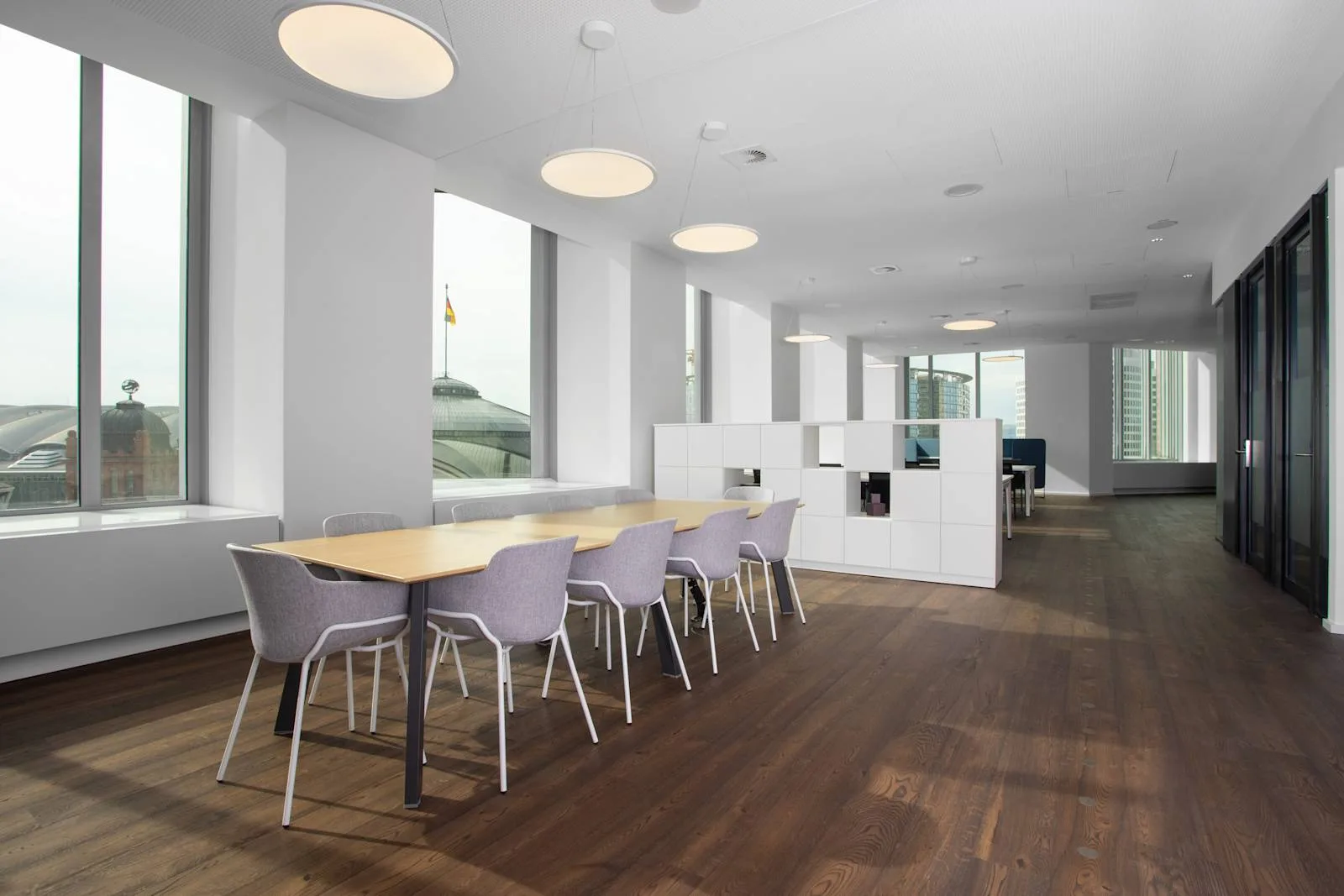 Regus FRANKFURT, Messeturm, Besprechungsraum für 8 Personen, Frankfurt am Main