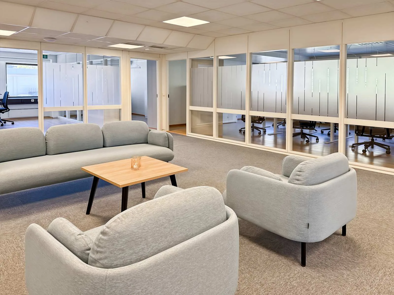Regus Fredrikstad, Rolvsøy, Loungeområde, Fredrikstad