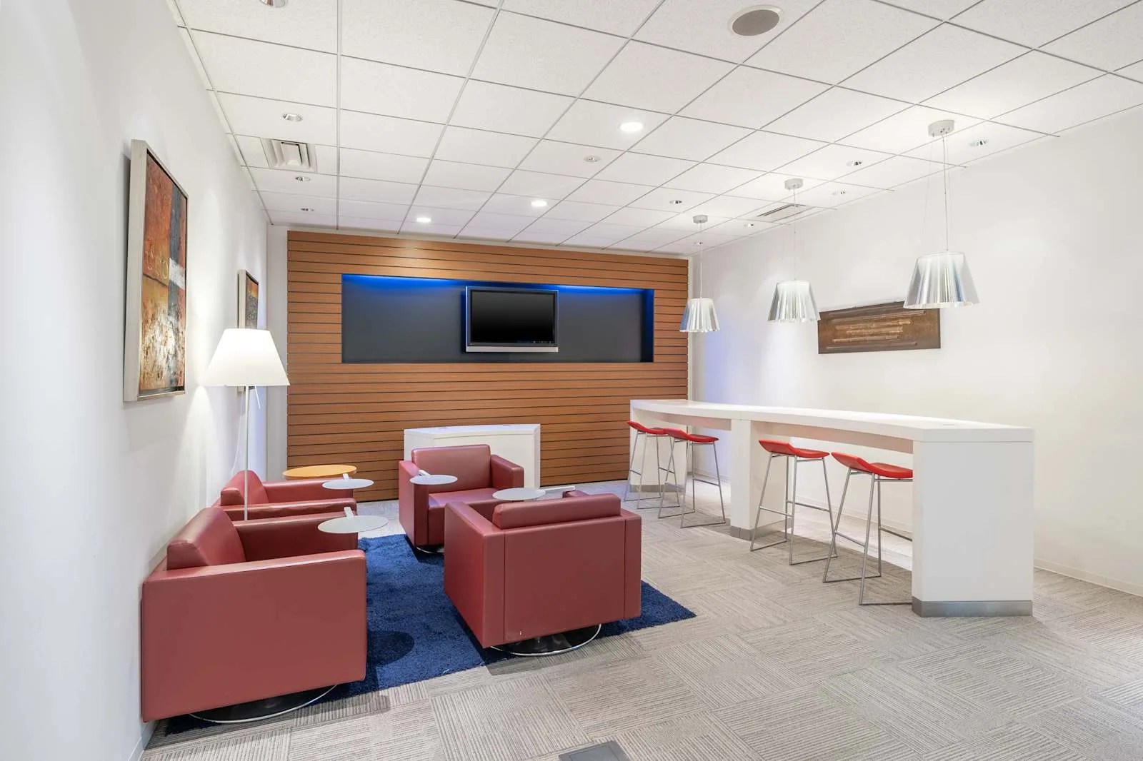 Regus FUKUOKA, Aqua Hakata、ラウンジ、福岡