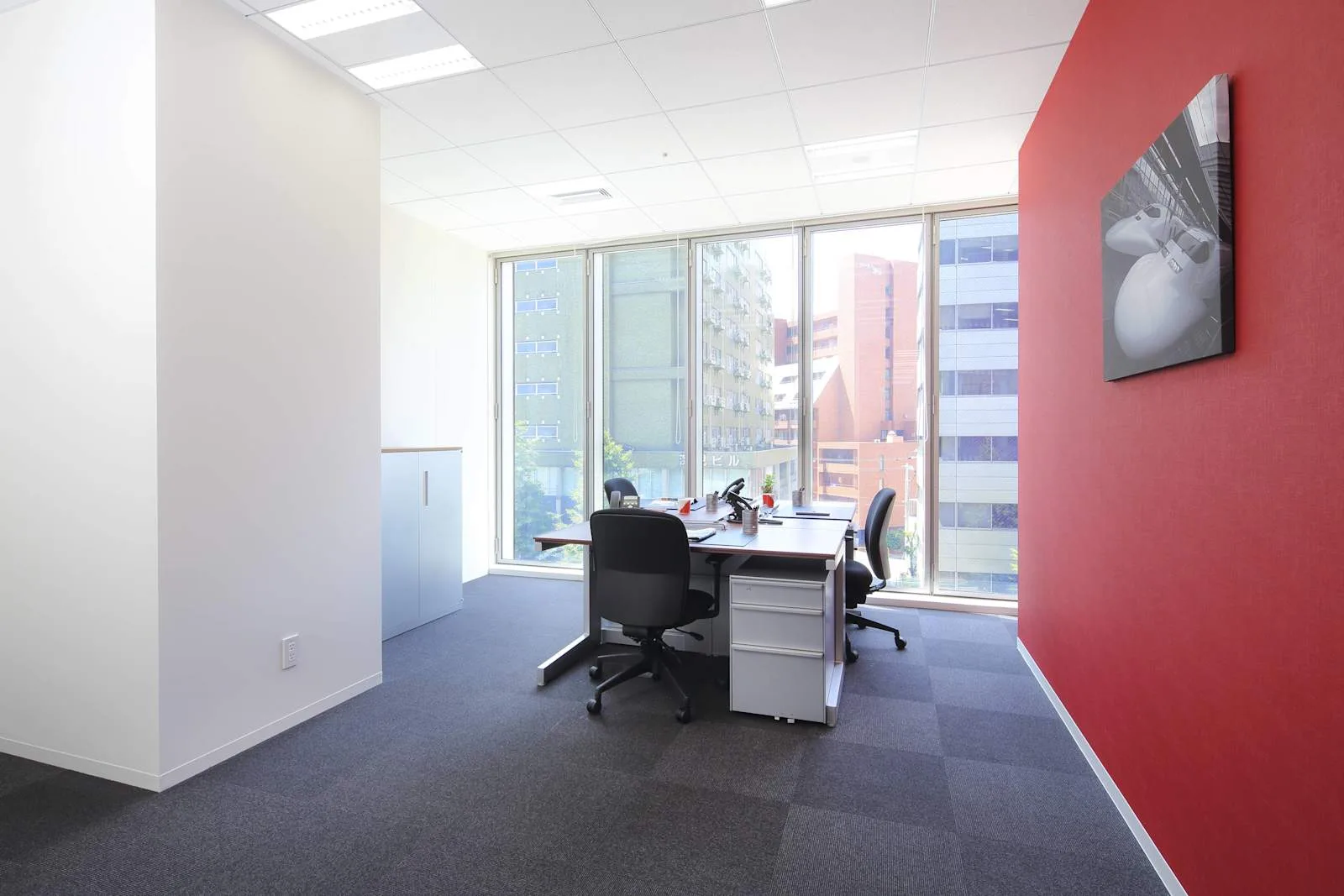 Regus FUKUOKA, JR JP Hakata Building, Private office, 3 desks, Fukuoka