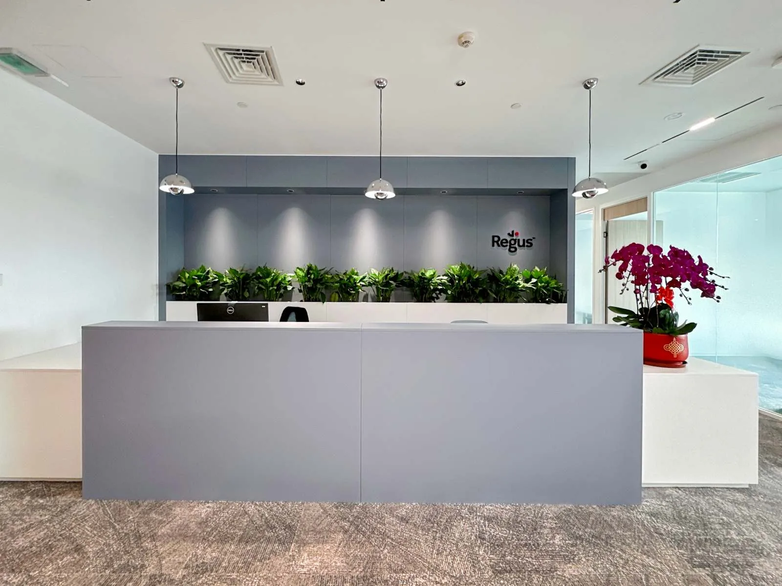 Regus Fuzhou, FZ Shangri-La、前台、福州市