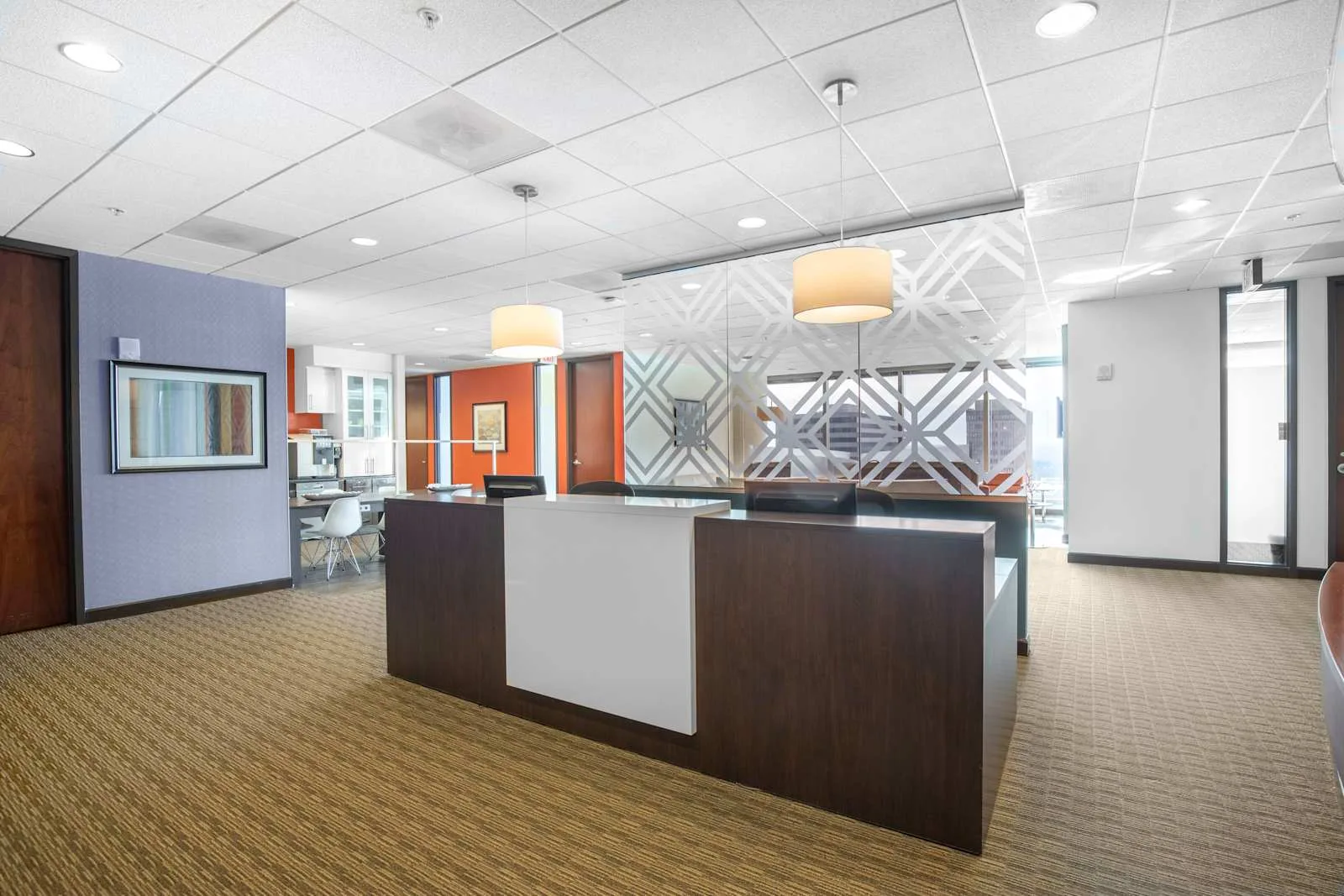 Regus GA, Atlanta - One Alliance Center, Reception, Atlanta, GA