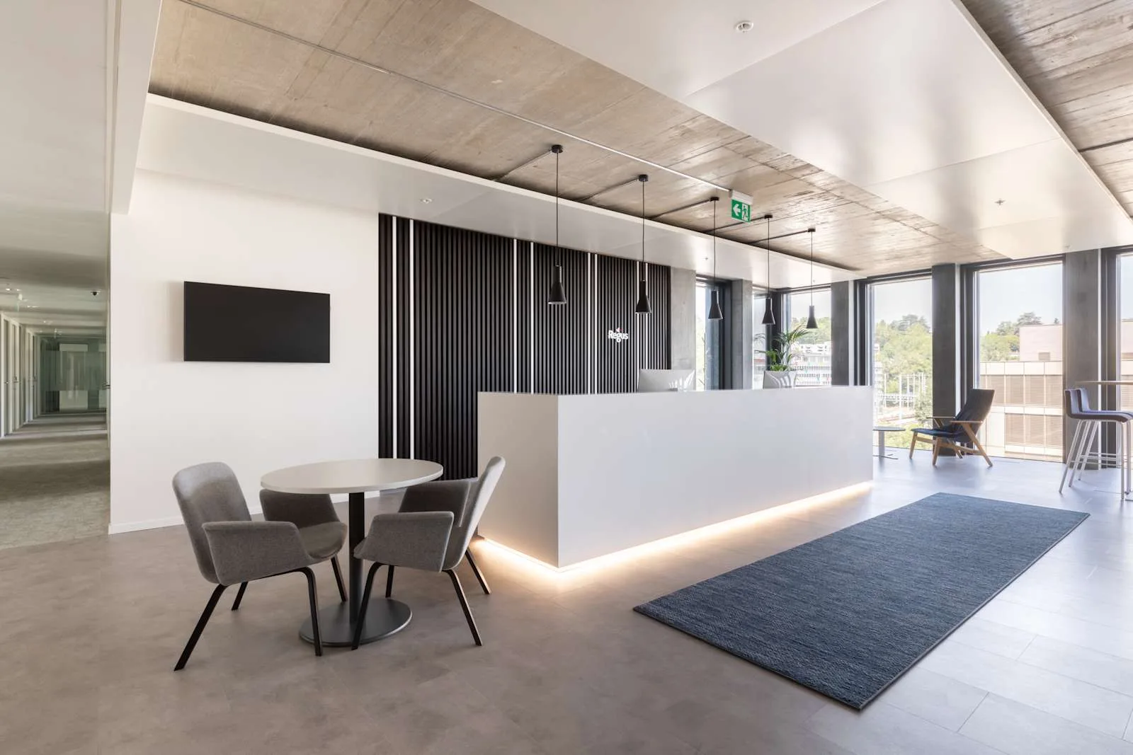 Regus GENEVA, Pont Rouge, Réception, Grand Lancy