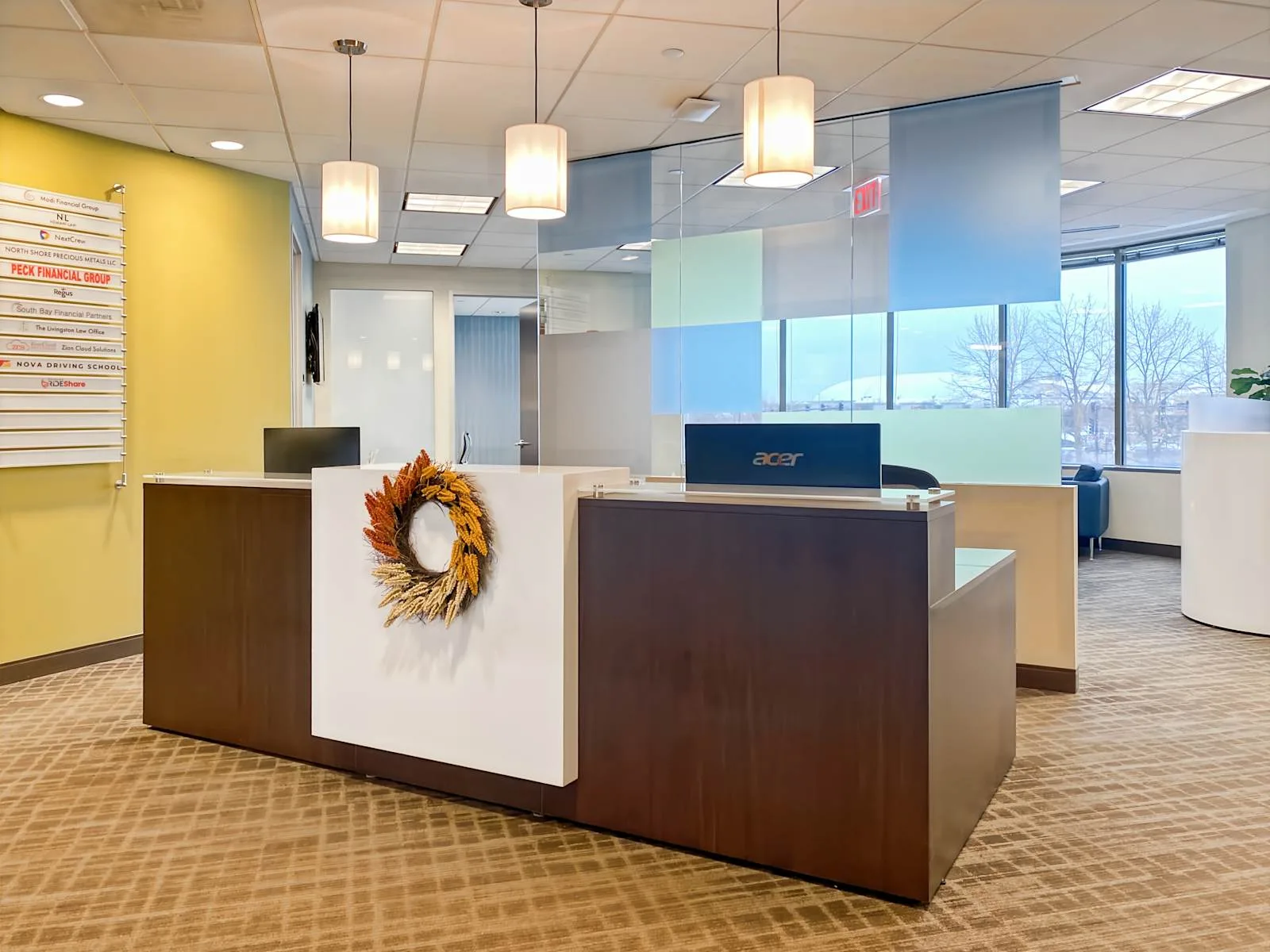 Regus IL, Glenview - Prairie Glen, Reception, Glenview, IL