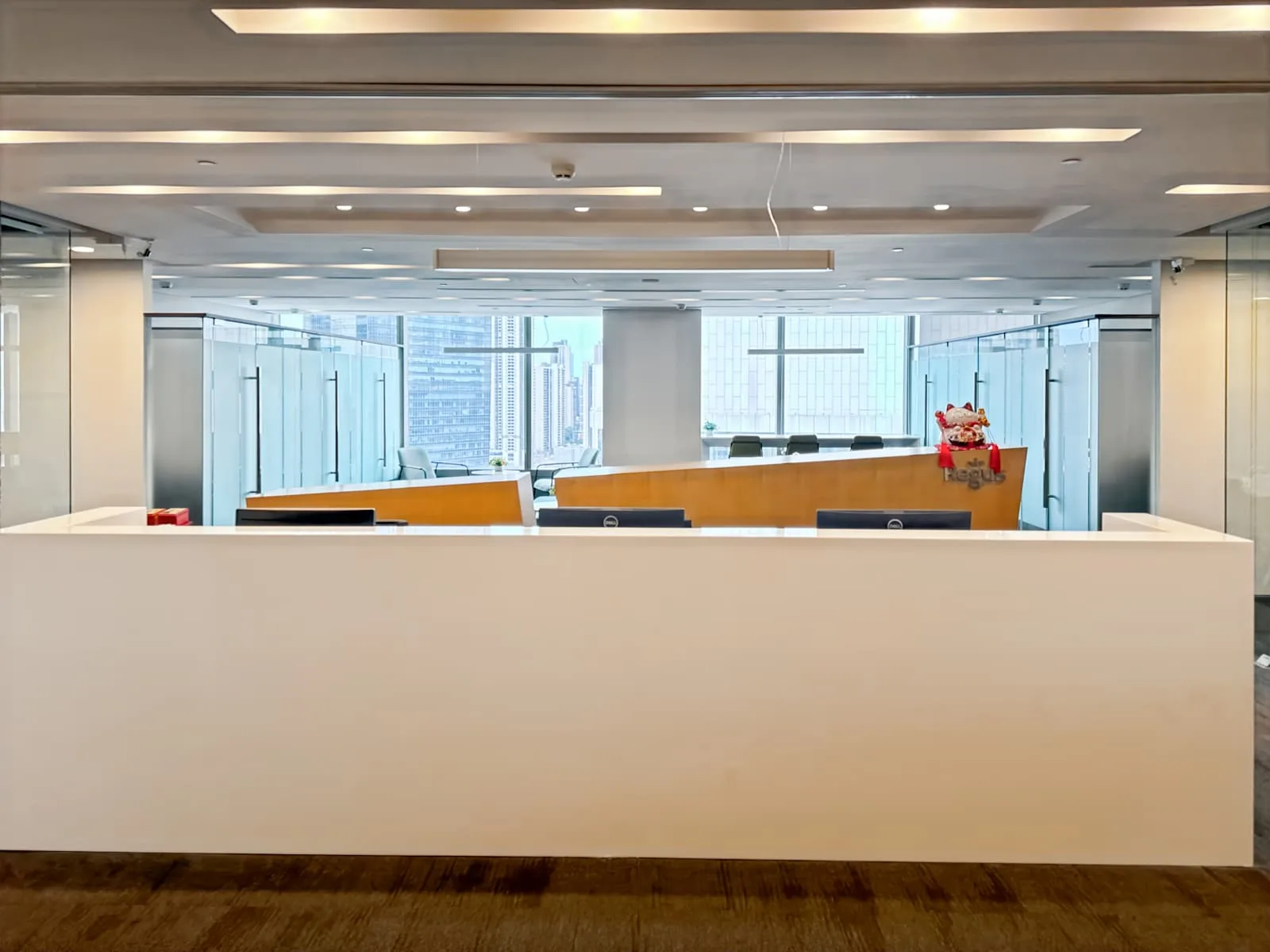 Regus GUANGZHOU, Kingold Century Centre、前台、广州市