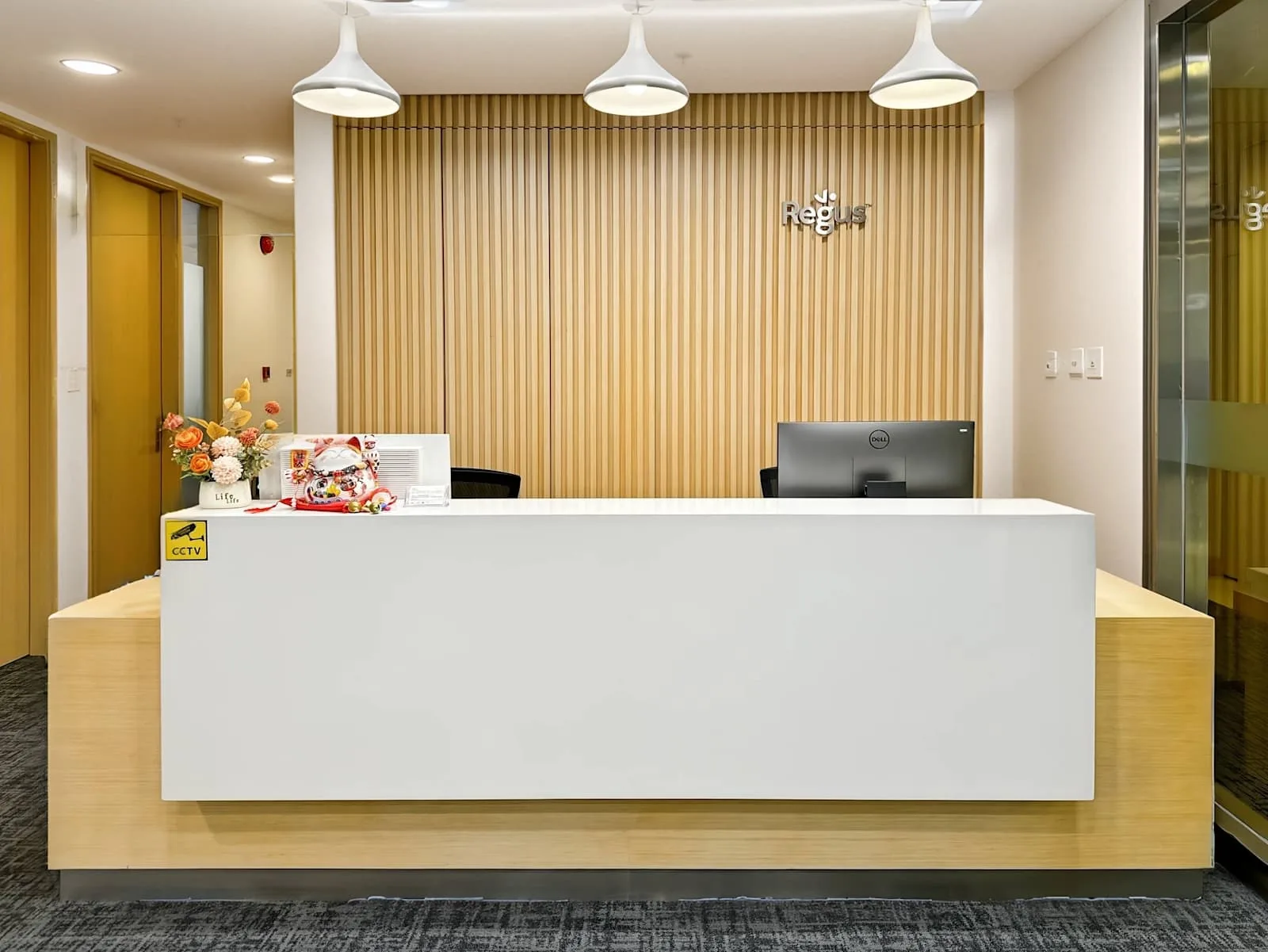 Regus GUANGZHOU, Tianhe Teem Tower、前台、广州市