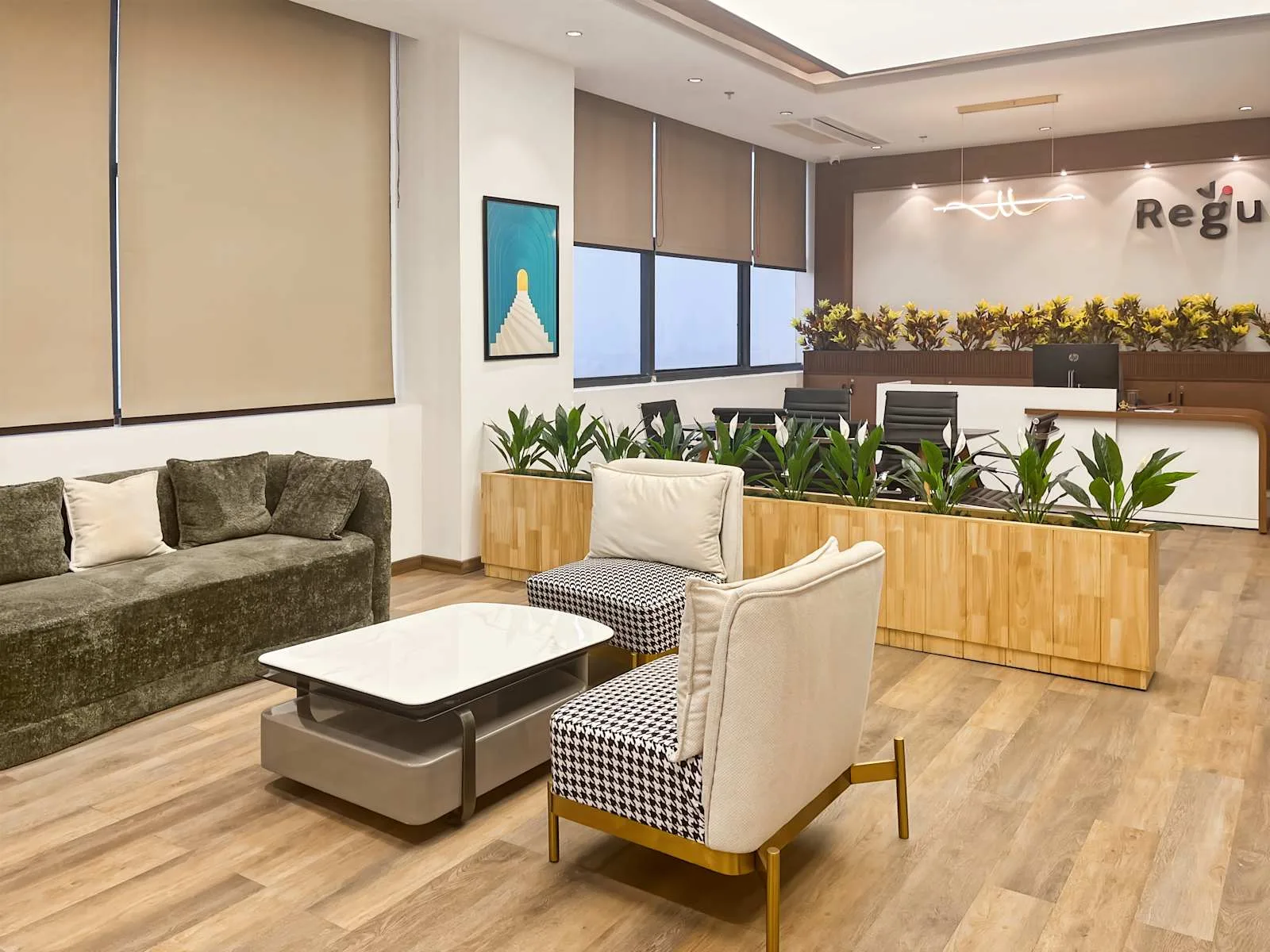 Regus Gurugram, Tech Garden, स्वागत कक्ष, गुरुग्राम