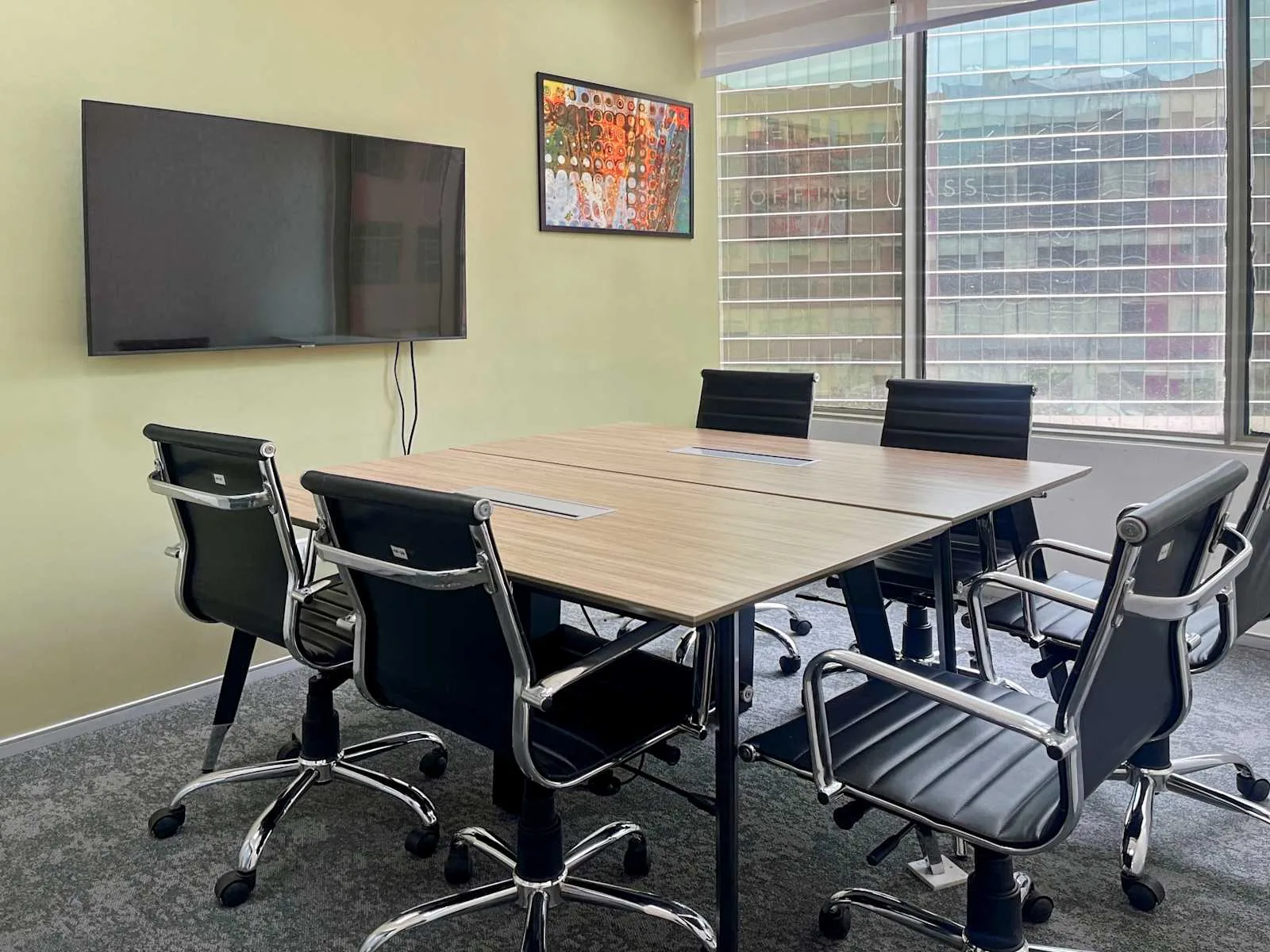 Regus Gurugram, UCP A3, Meeting room for 6 people, Gurugram