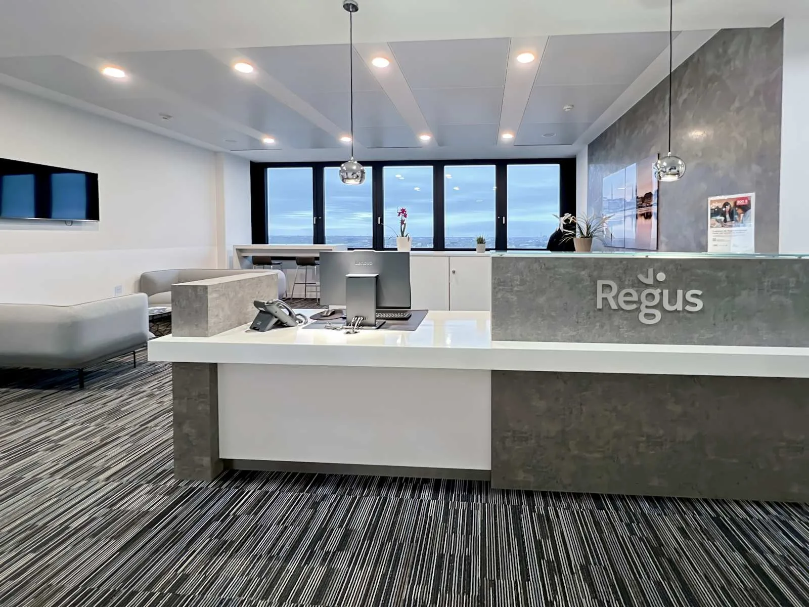 Regus HAMBURG, Mundsburg Tower, Empfang, Hamburg