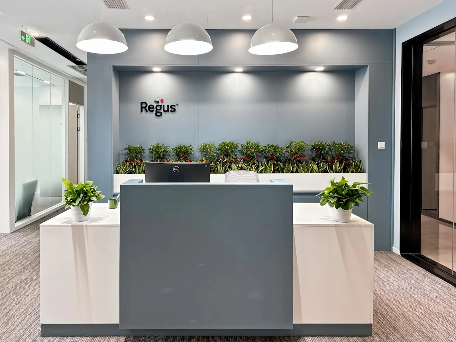 Regus Hangzhou, Yanyin Center、前台、杭州市