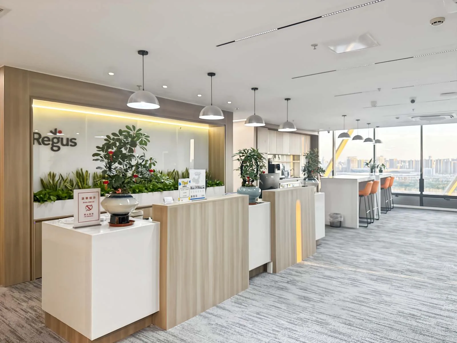 Regus Hefei, Financial Plaza, Reception, Hefei