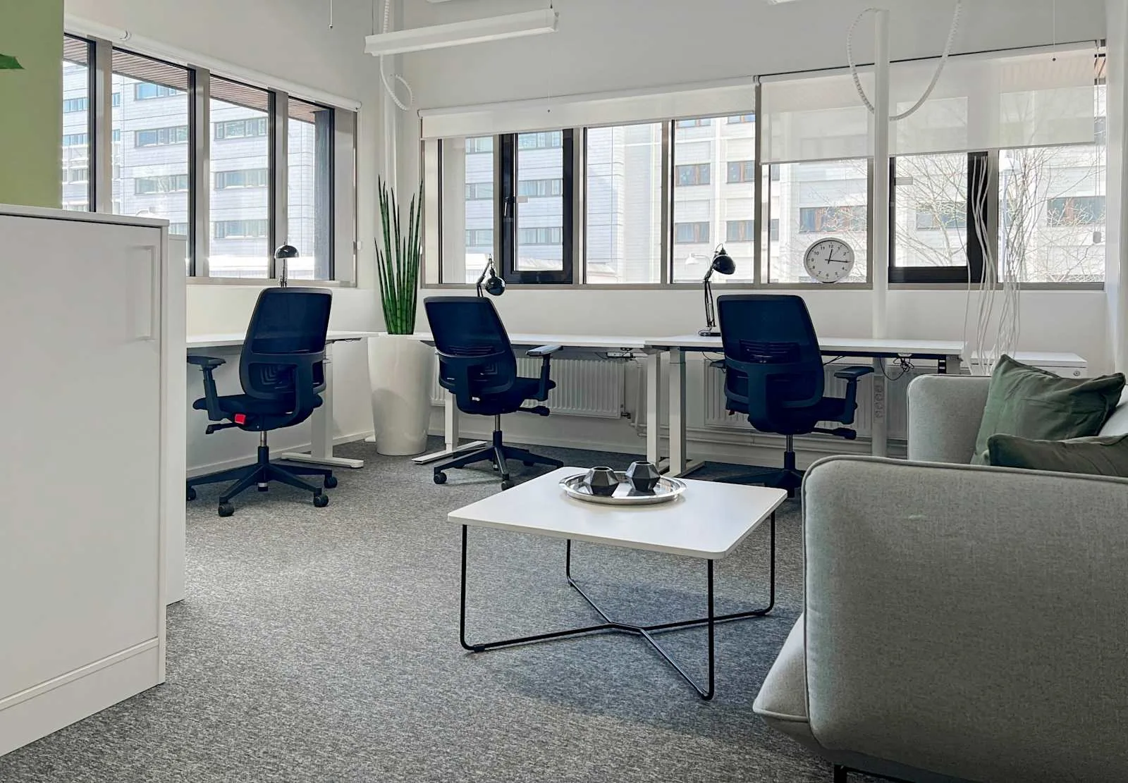 Regus HELSINKI, Pasilanportti, Oma toimisto 3 työpisteelle, Helsinki