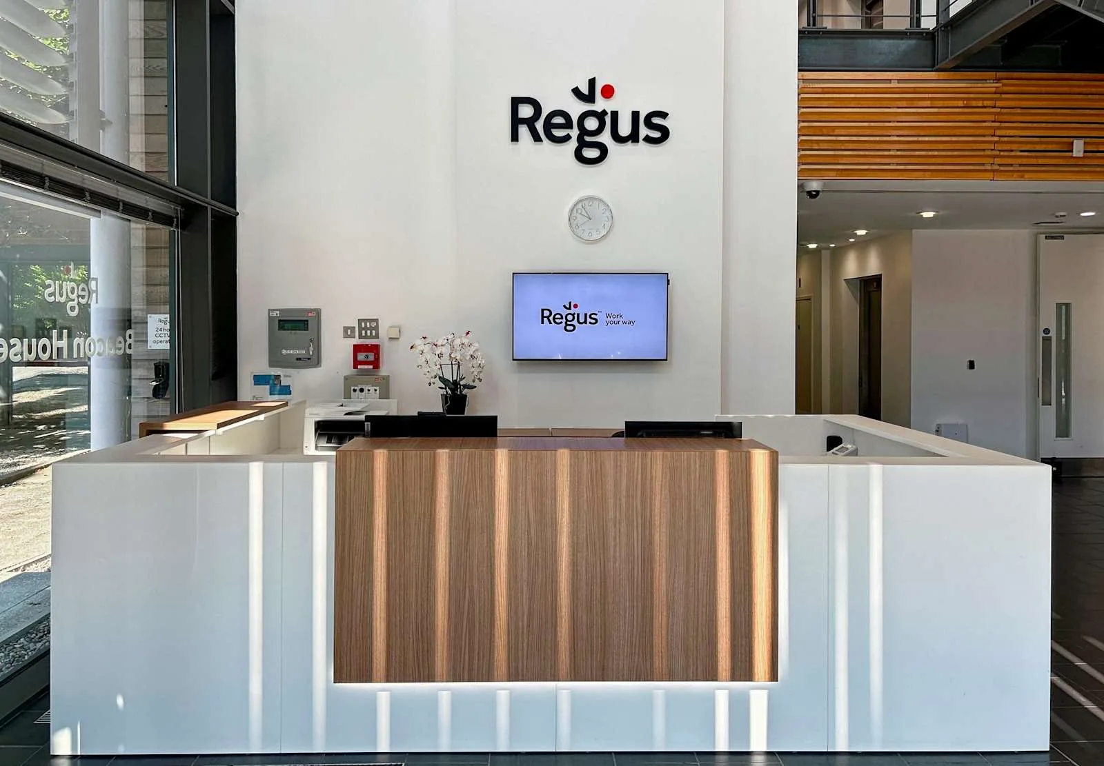 Regus HIGH WYCOMBE, Stokenchurch Business Park, Reception, Chinnor