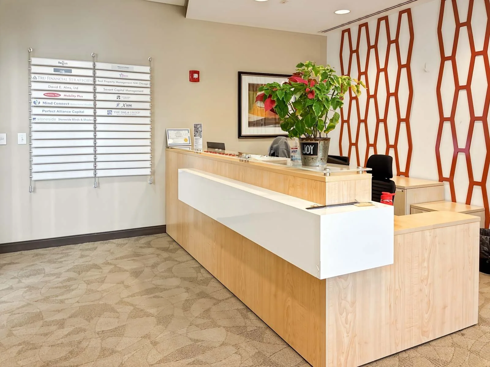 Regus IL, Hoffman Estates - Forbs Ave., Reception, Hoffman Estates, IL