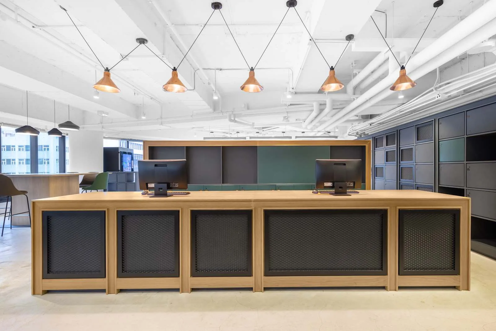 Regus HONG KONG, Nathan Road、前台、香港