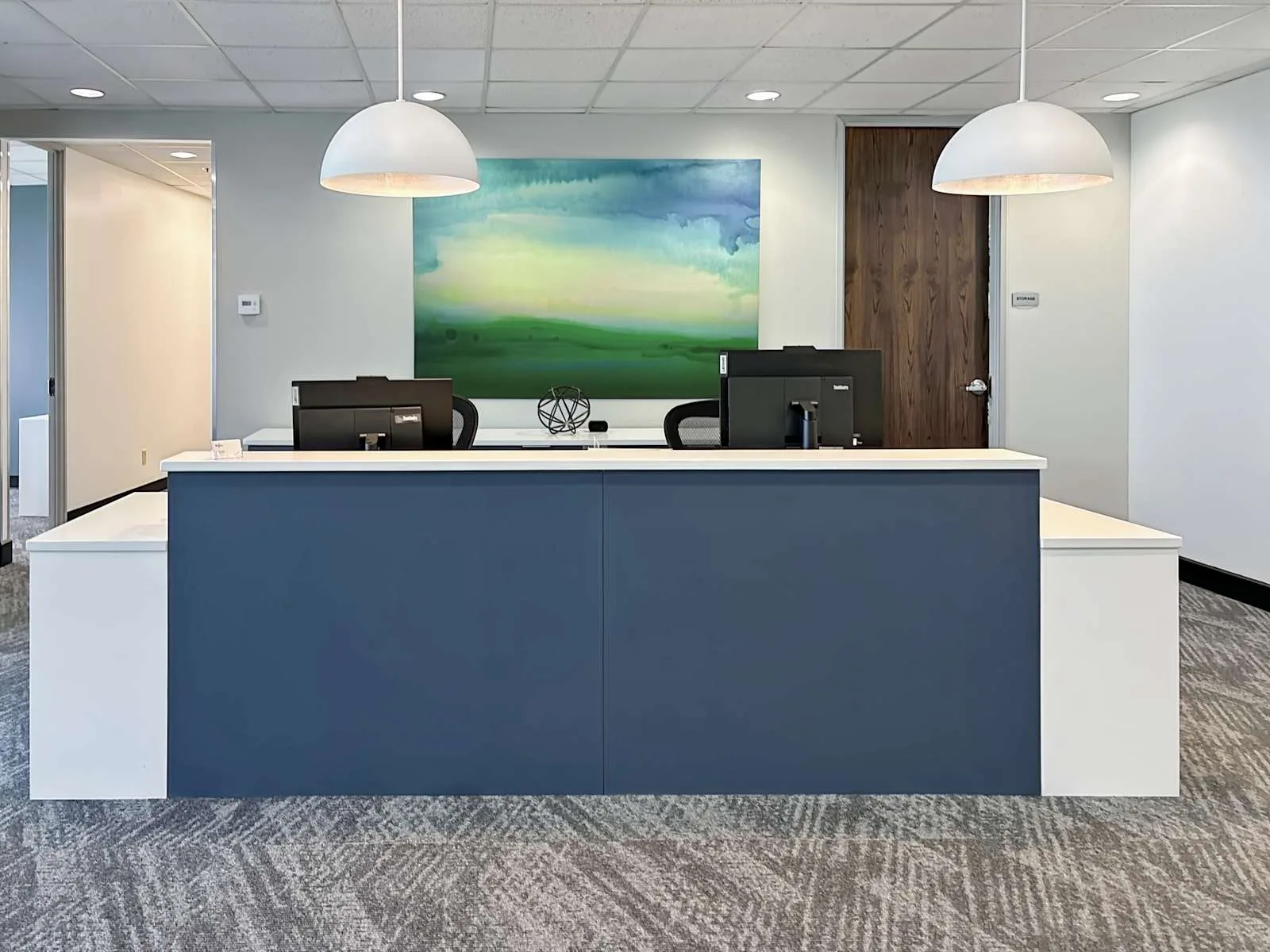Regus IN, Indianapolis - Keystone Crossing, Reception, Carmel, IN