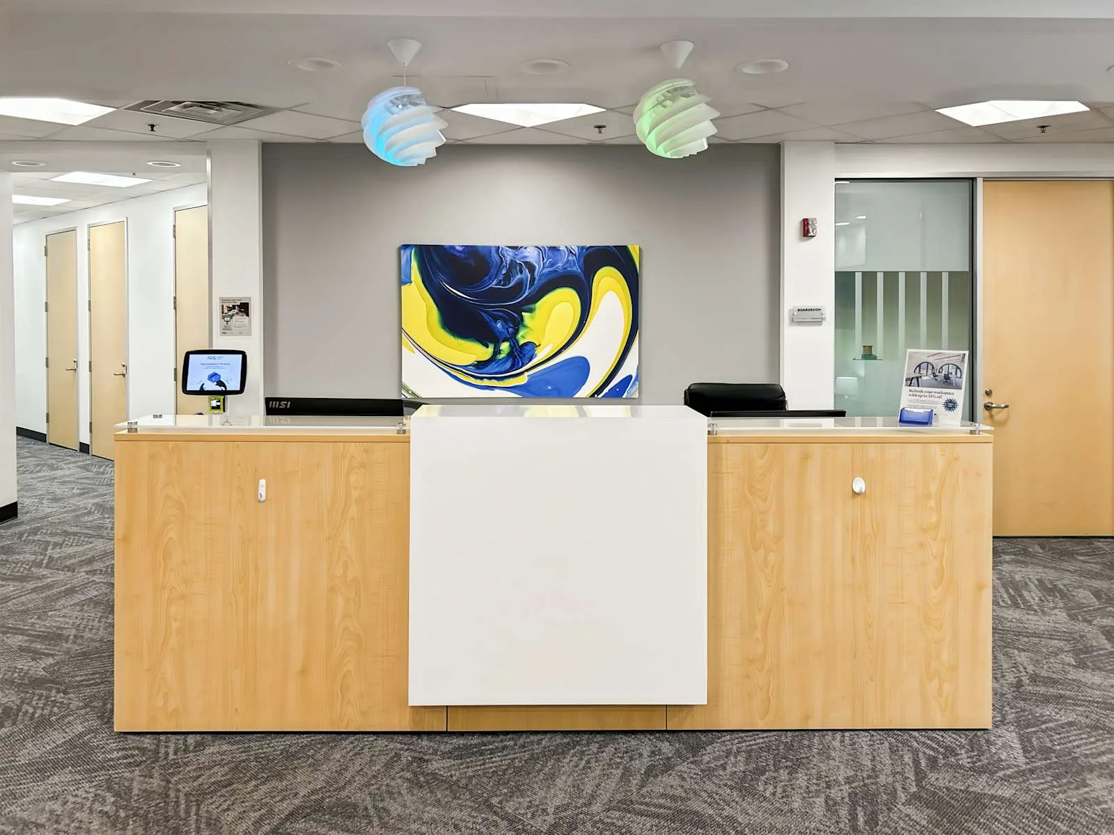 Regus IN, Indianapolis - Parkwood Crossing Center, Reception, Carmel, IN