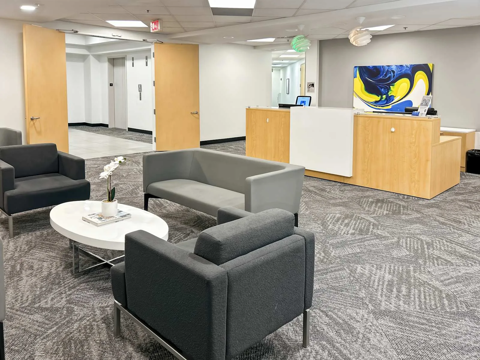 Regus IN, Indianapolis - Parkwood Crossing Center, Reception, Carmel, IN