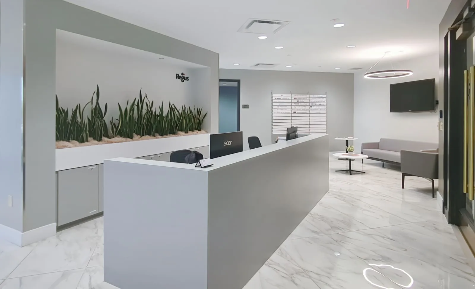 Regus IN, Indianapolis - River Crossing at Keystone, Reception, Carmel, IN
