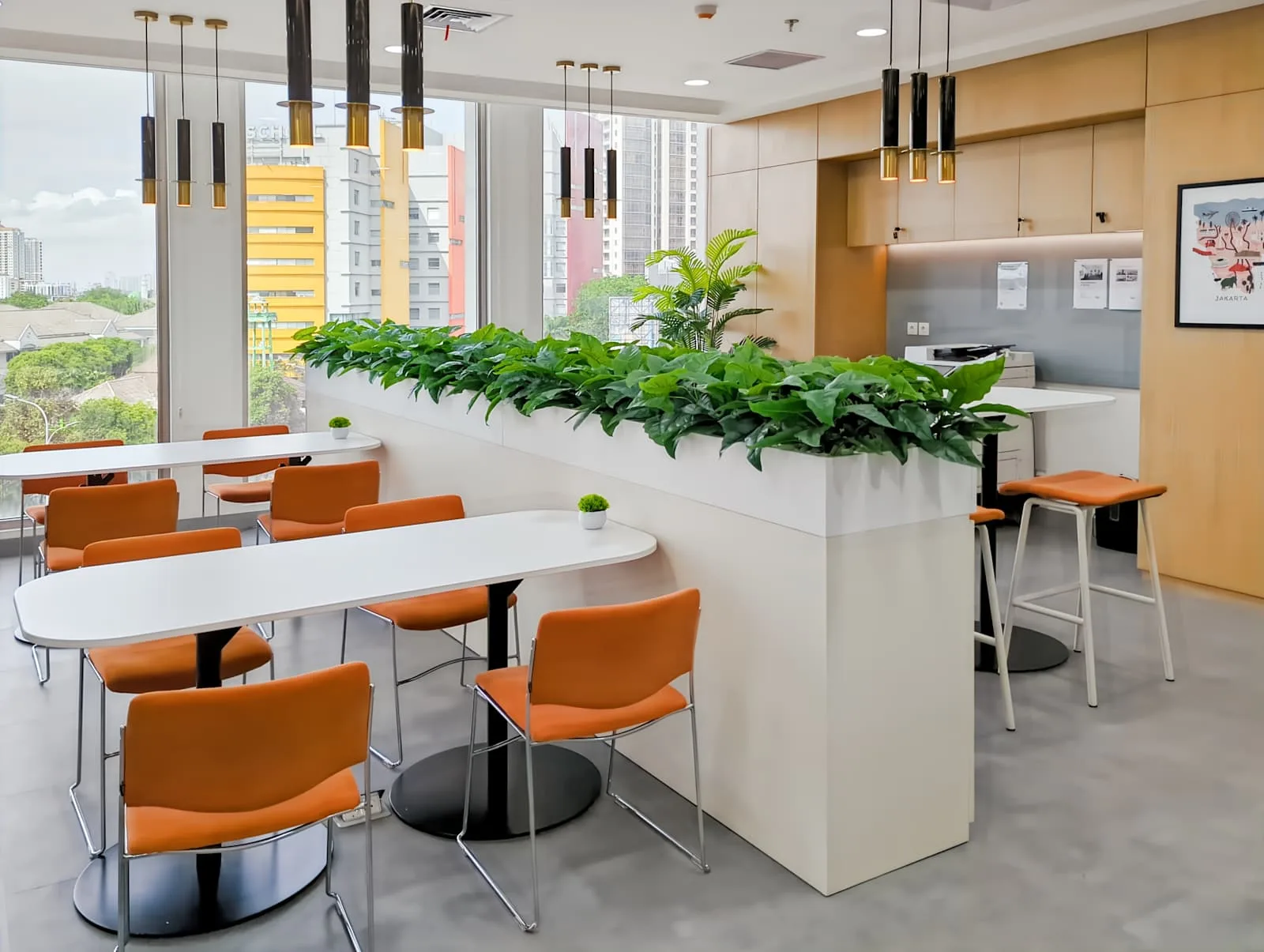 Regus Jakarta, M Center, Kafetaria, Jakarta