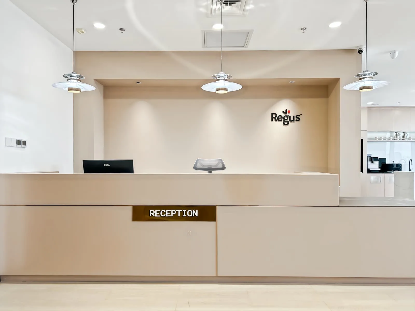 Regus Jining, Cultural Industry Park、前台、Jining